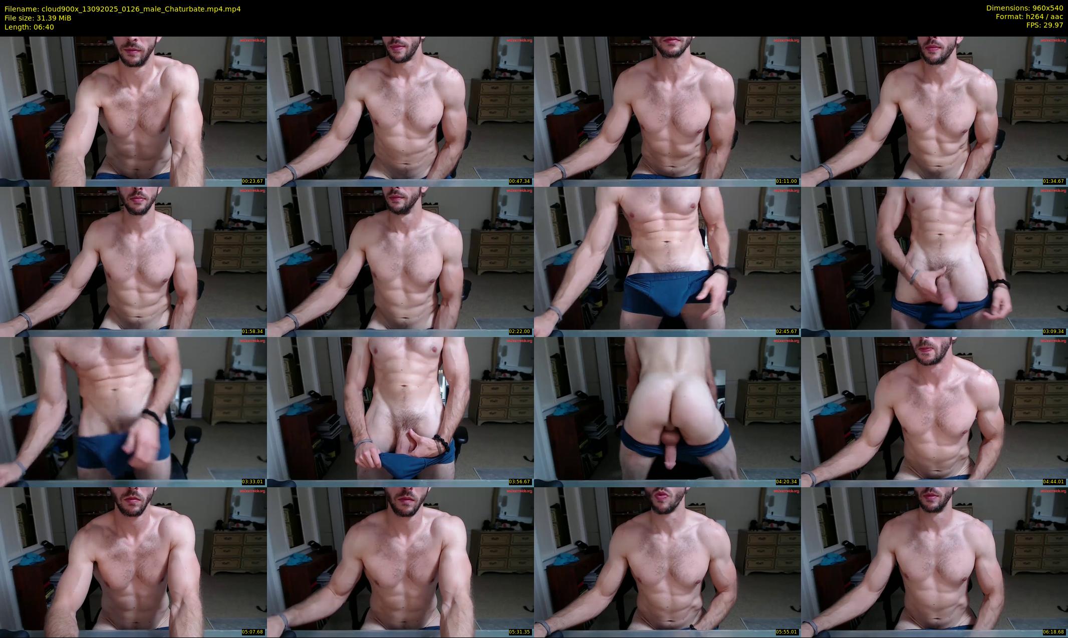 cloud900x — 7 minute Chaturbate male cam show recording, 480p, Sep 13, 2025