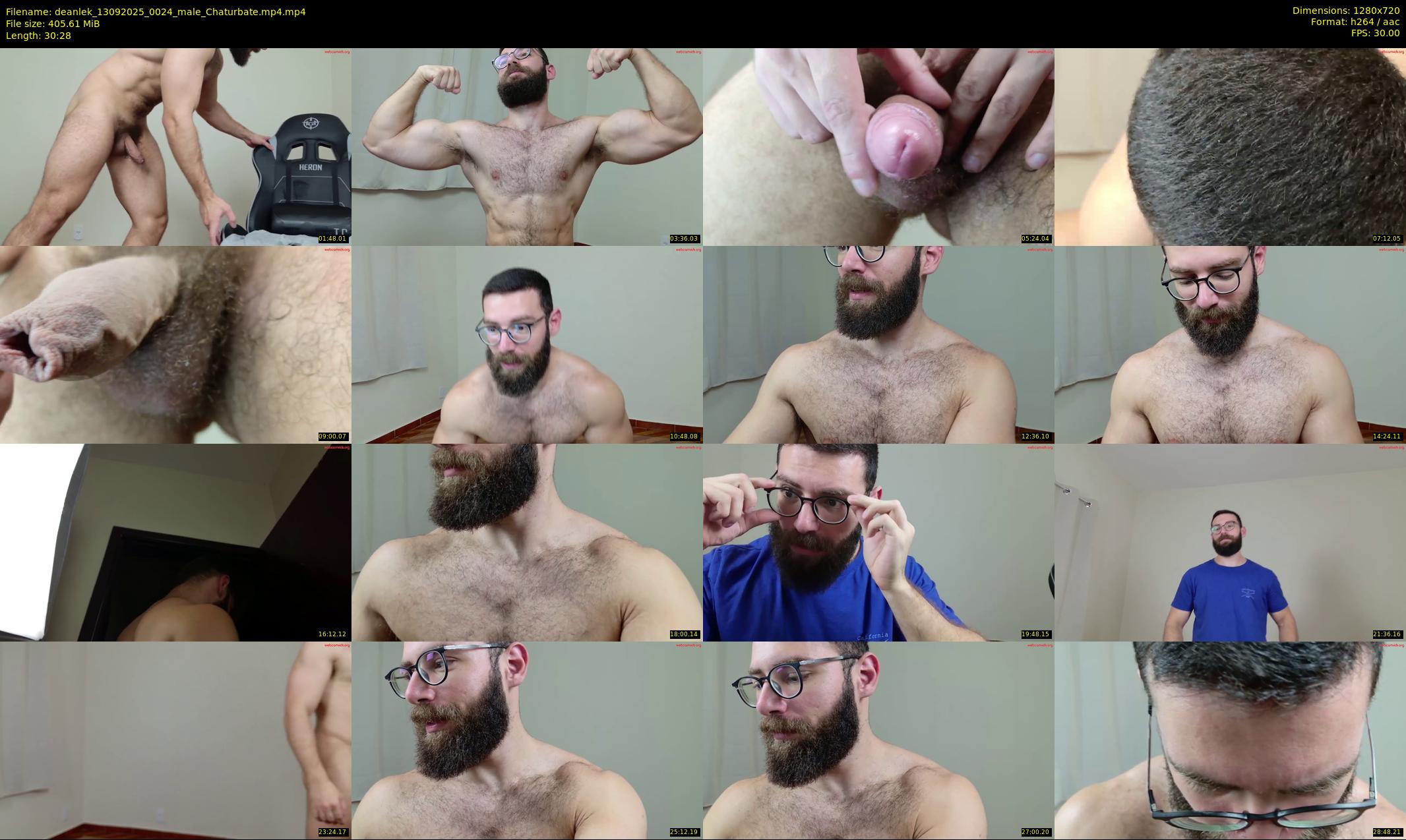 deanlek — 31 minute Chaturbate male cam show recording, 720p, Sep 13, 2025