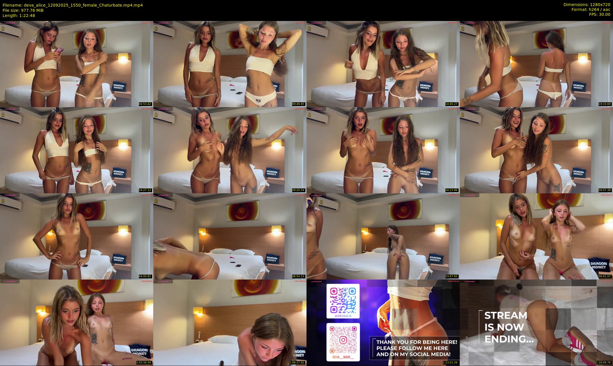 deva_alice — 83 minute Chaturbate female cam show recording, 720p, Sep 12, 2025