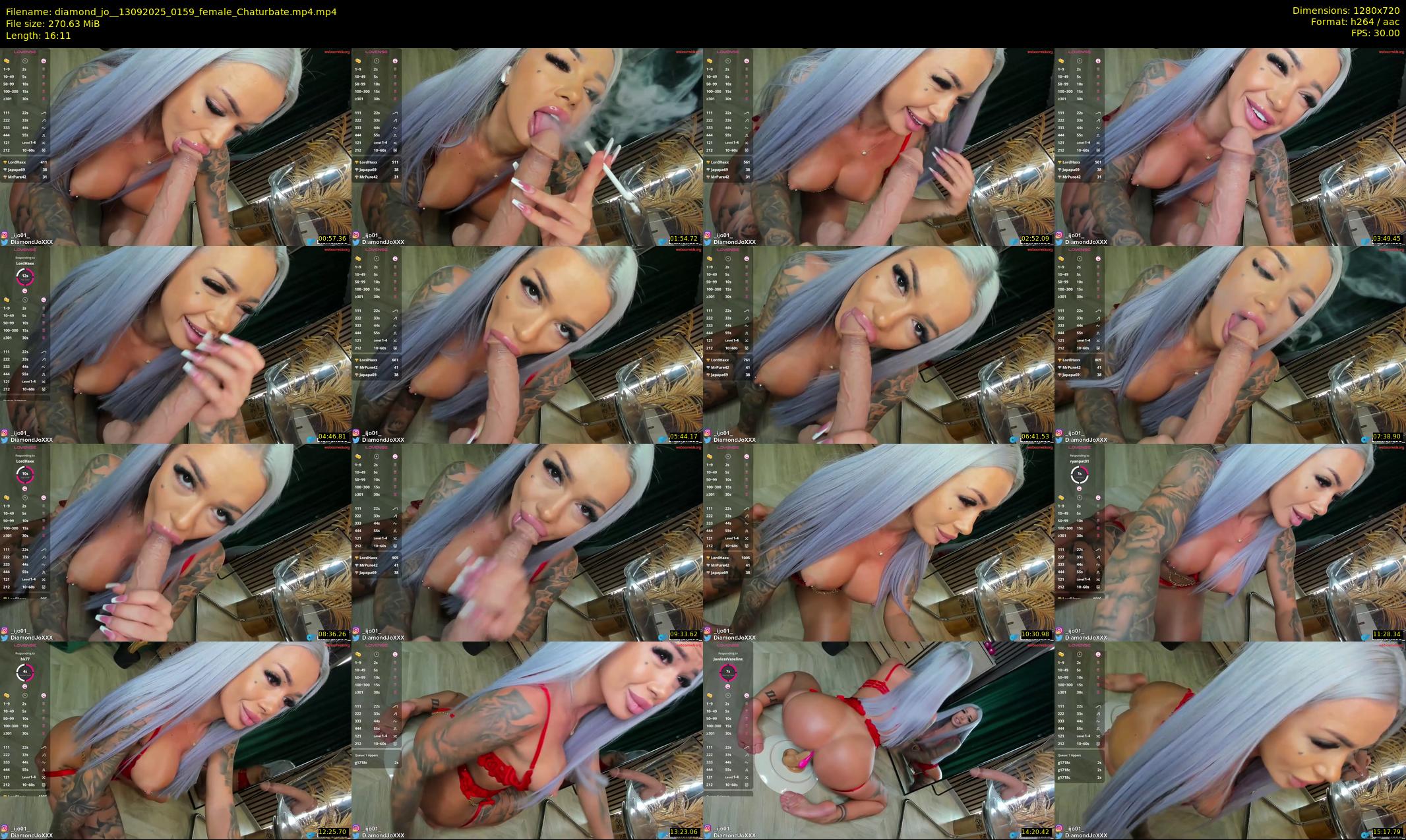 diamond_jo_ — 17 minute Chaturbate female cam show recording, 720p, Sep 13, 2025