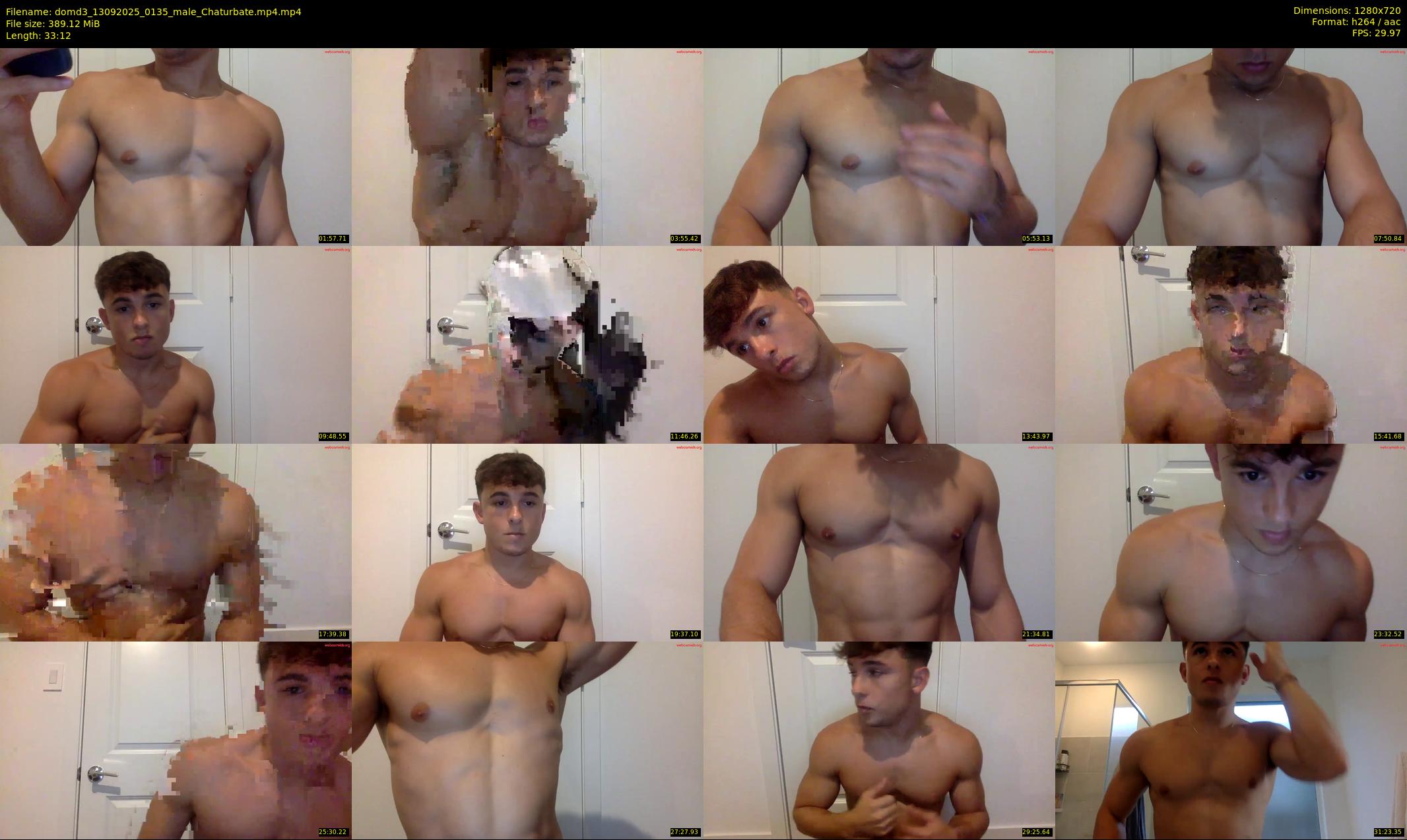 domd3 — 34 minute Chaturbate male cam show recording, 720p, Sep 13, 2025