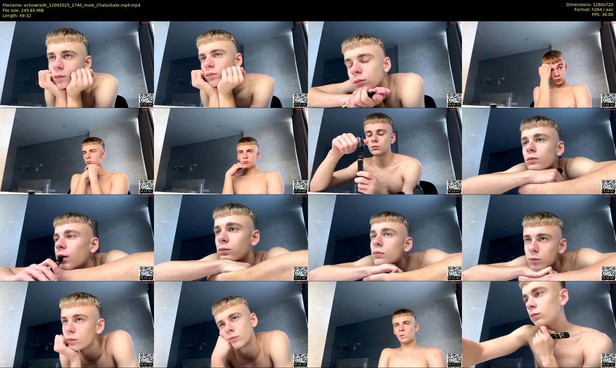 echowraith — 50 minute Chaturbate male cam show recording, 720p, Sep 12, 2025
