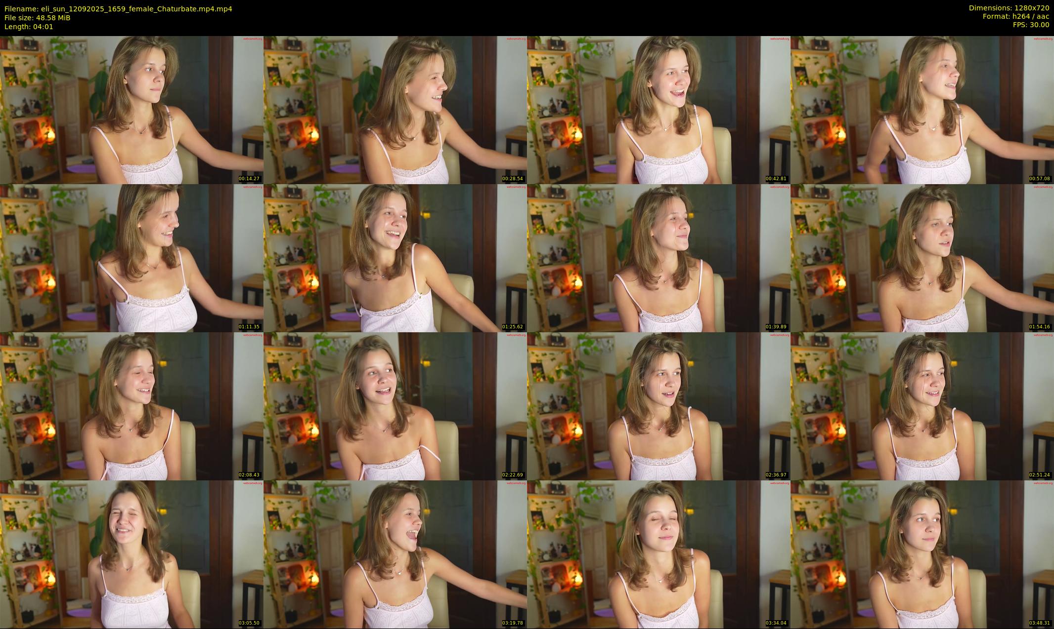 eli_sun — 5 minute Chaturbate female cam show recording, 720p, Sep 12, 2025