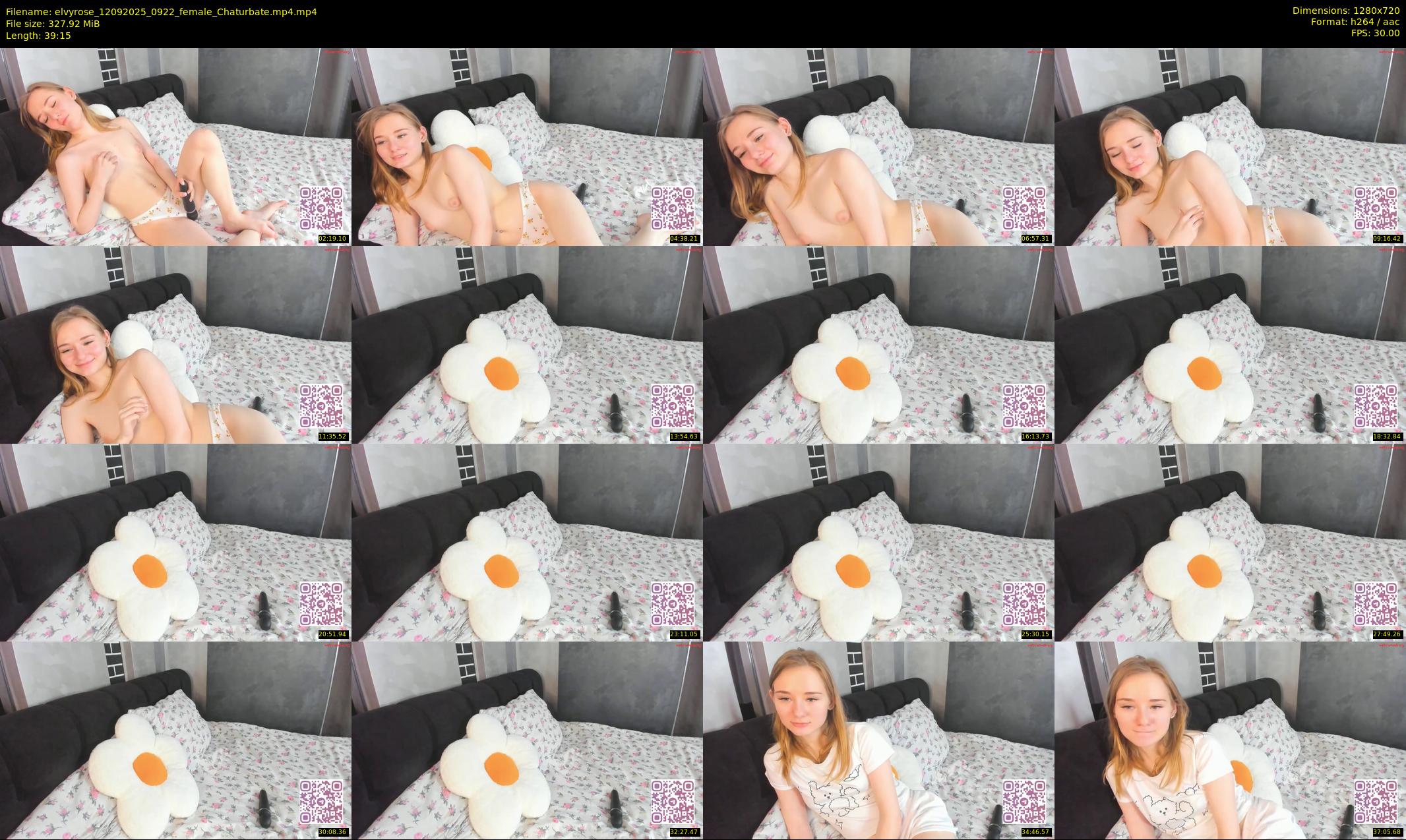 elvyrose — 40 minute Chaturbate female cam show recording, 720p, Sep 12, 2025