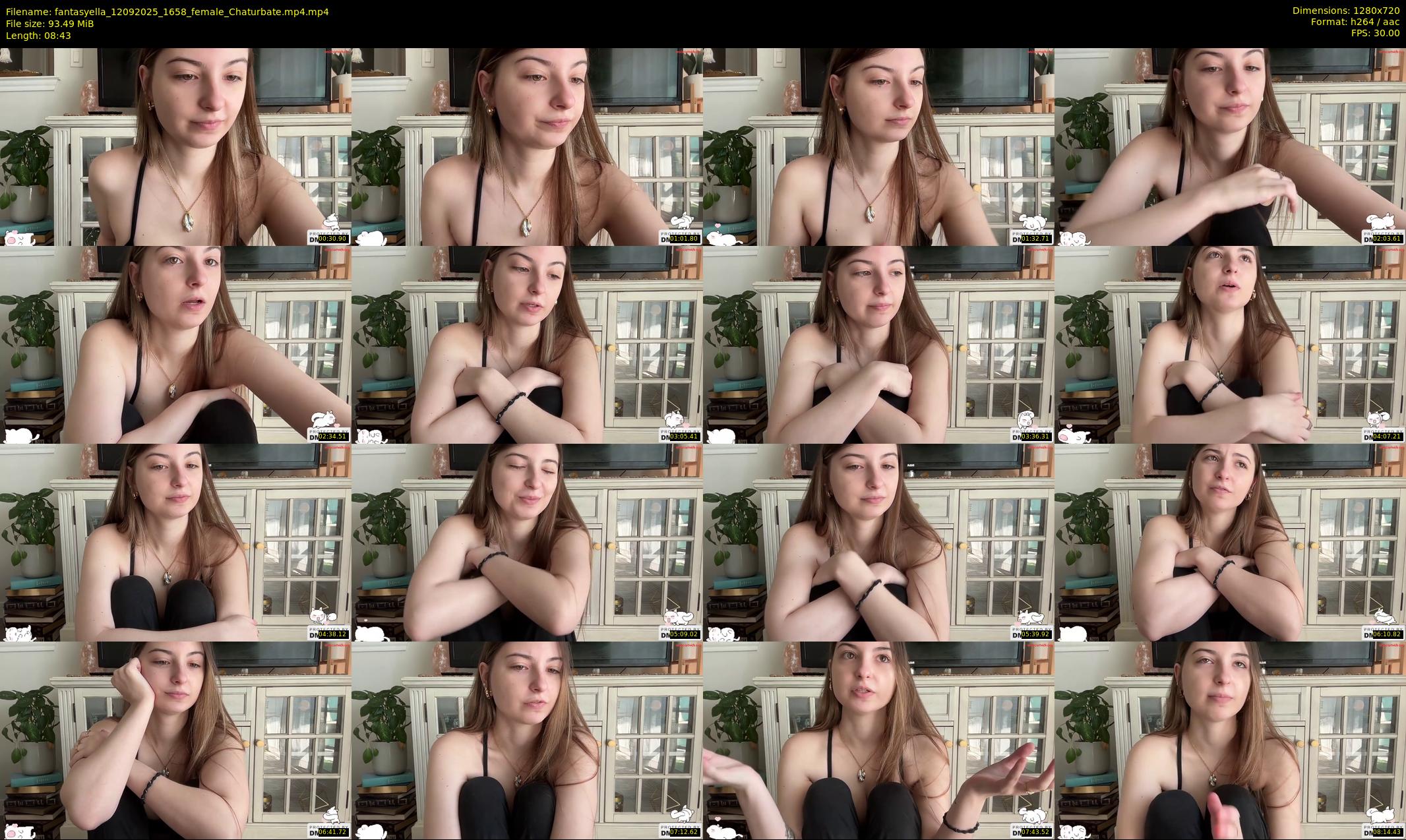 fantasyella — 9 minute Chaturbate female cam show recording, 720p, Sep 12, 2025