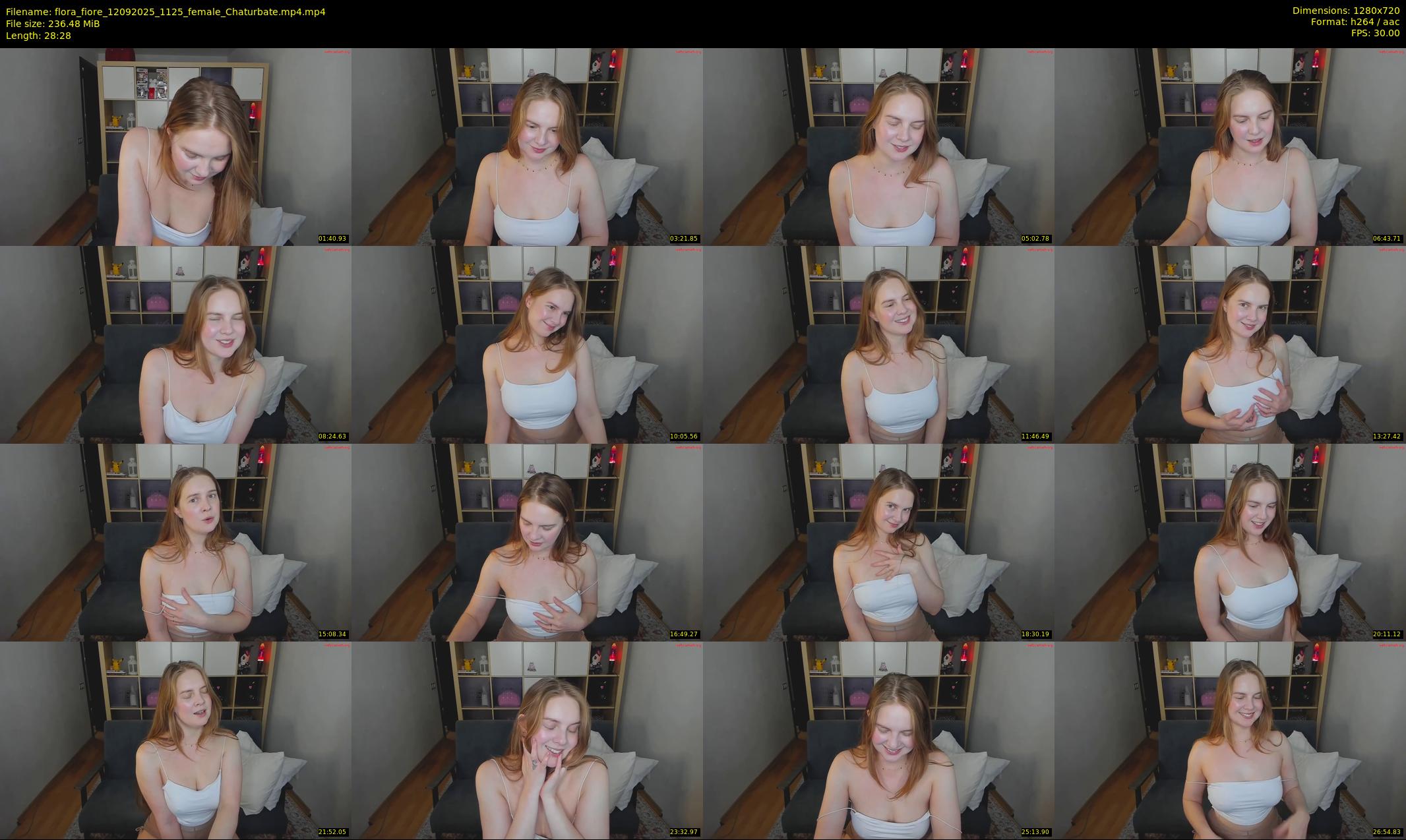 flora_fiore — 29 minute Chaturbate female cam show recording, 720p, Sep 12, 2025