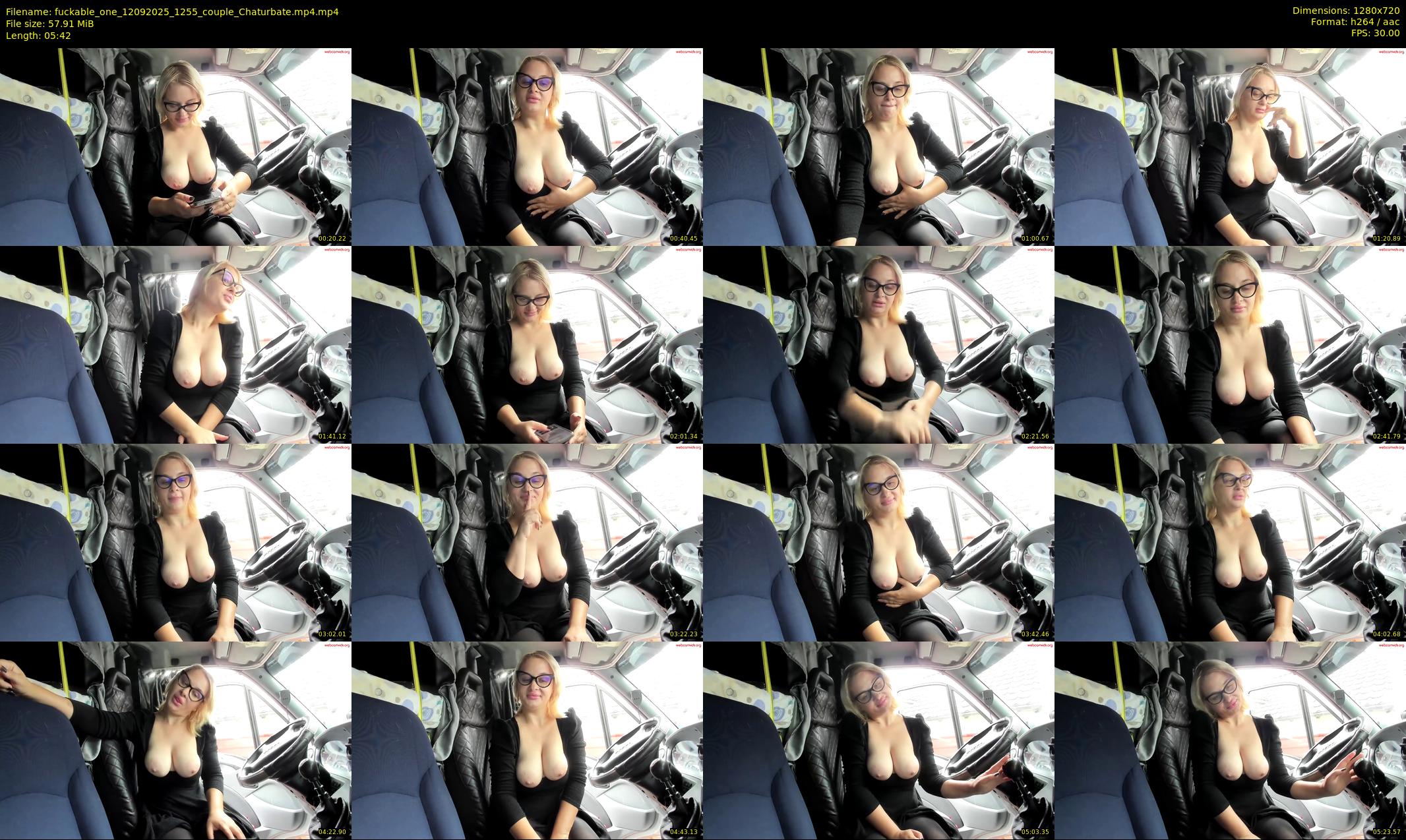 fuckable_one — 6 minute Chaturbate couple cam show recording, 720p, Sep 12, 2025
