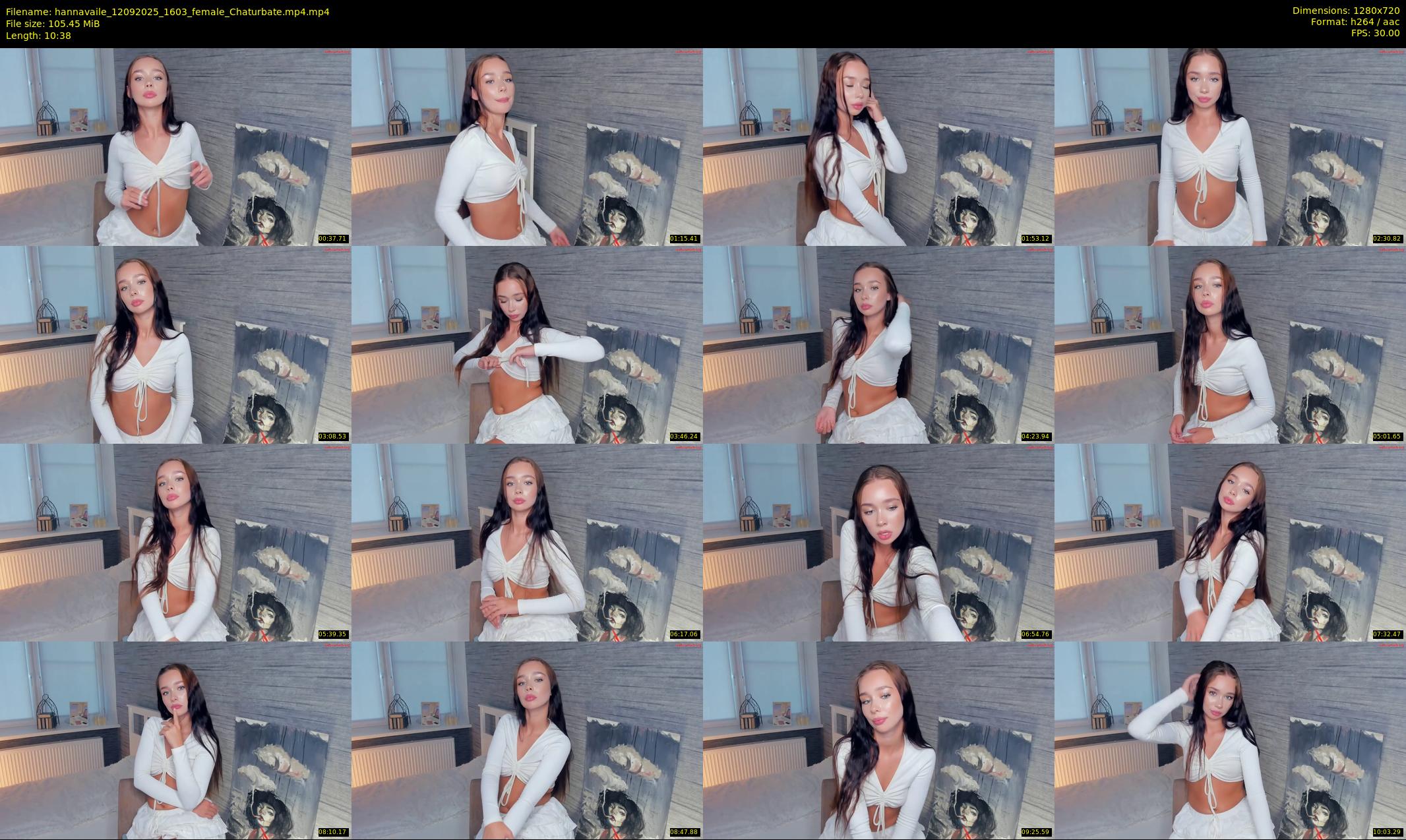 hannavaile — 11 minute Chaturbate female cam show recording, 720p, Sep 12, 2025