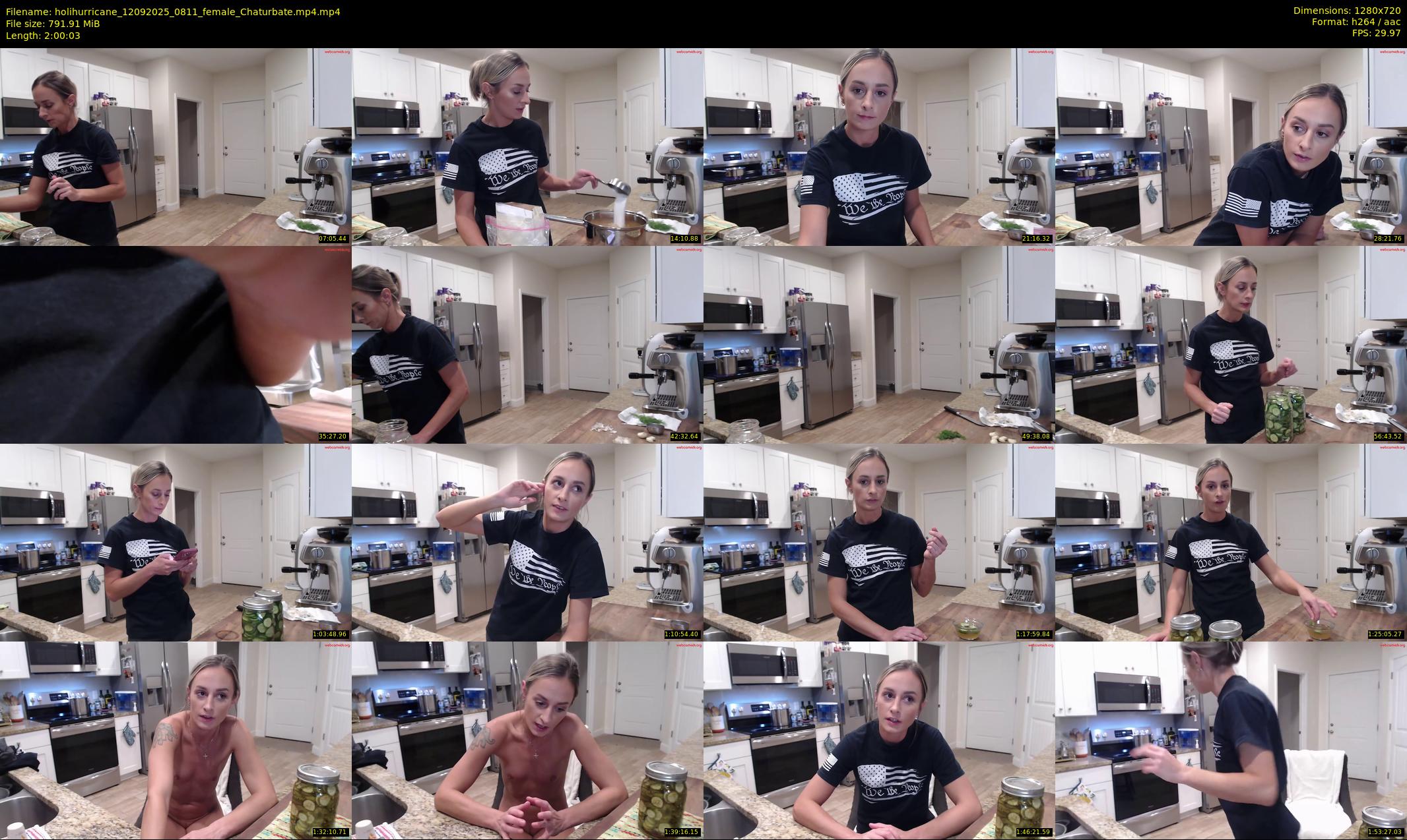 holihurricane — 121 minute Chaturbate female cam show recording, 720p, Sep 12, 2025