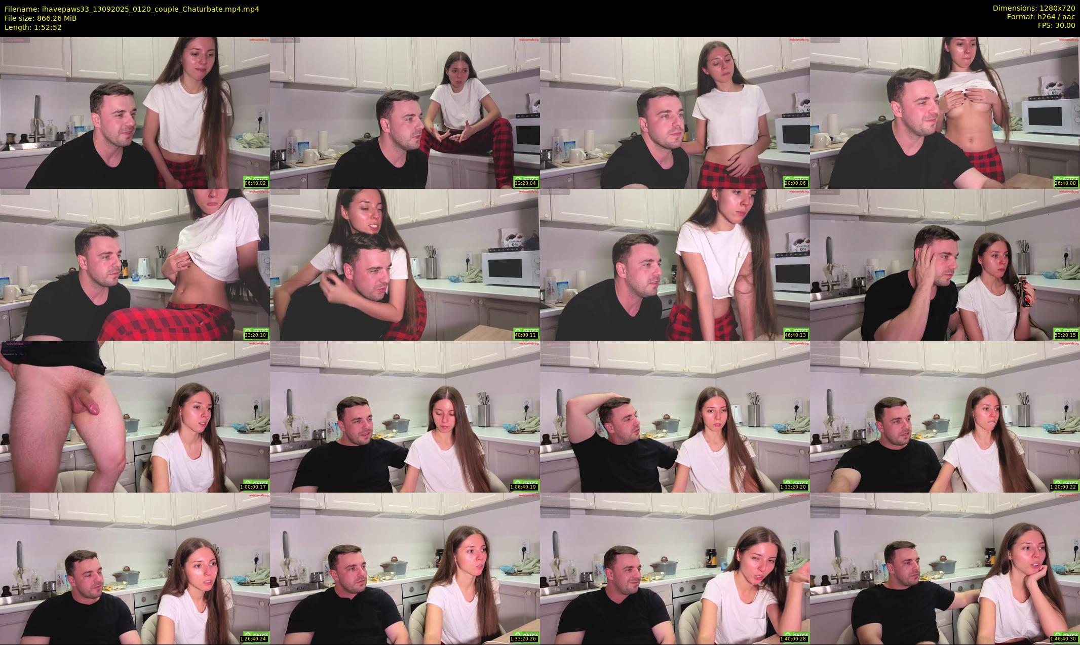 ihavepaws33 — 113 minute Chaturbate couple cam show recording, 720p, Sep 13, 2025