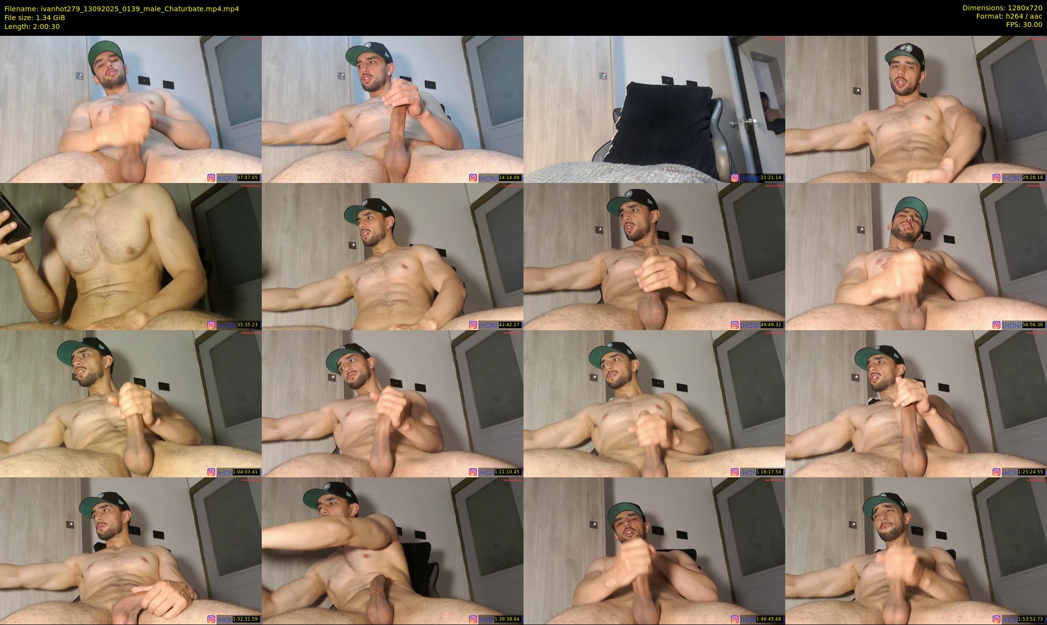ivanhot279 — 121 minute Chaturbate male cam show recording, 720p, Sep 13, 2025