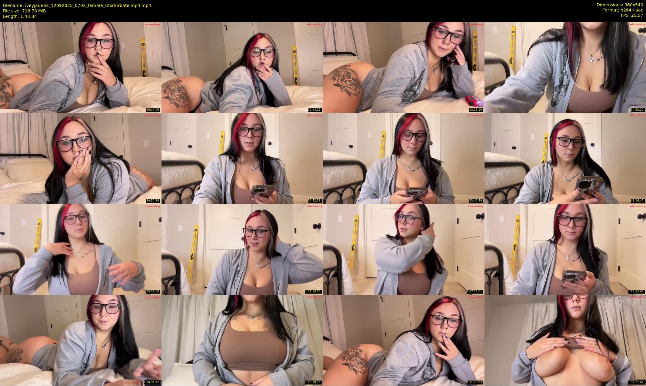 iveyjade33 — 104 minute Chaturbate female cam show recording, 480p, Sep 12, 2025