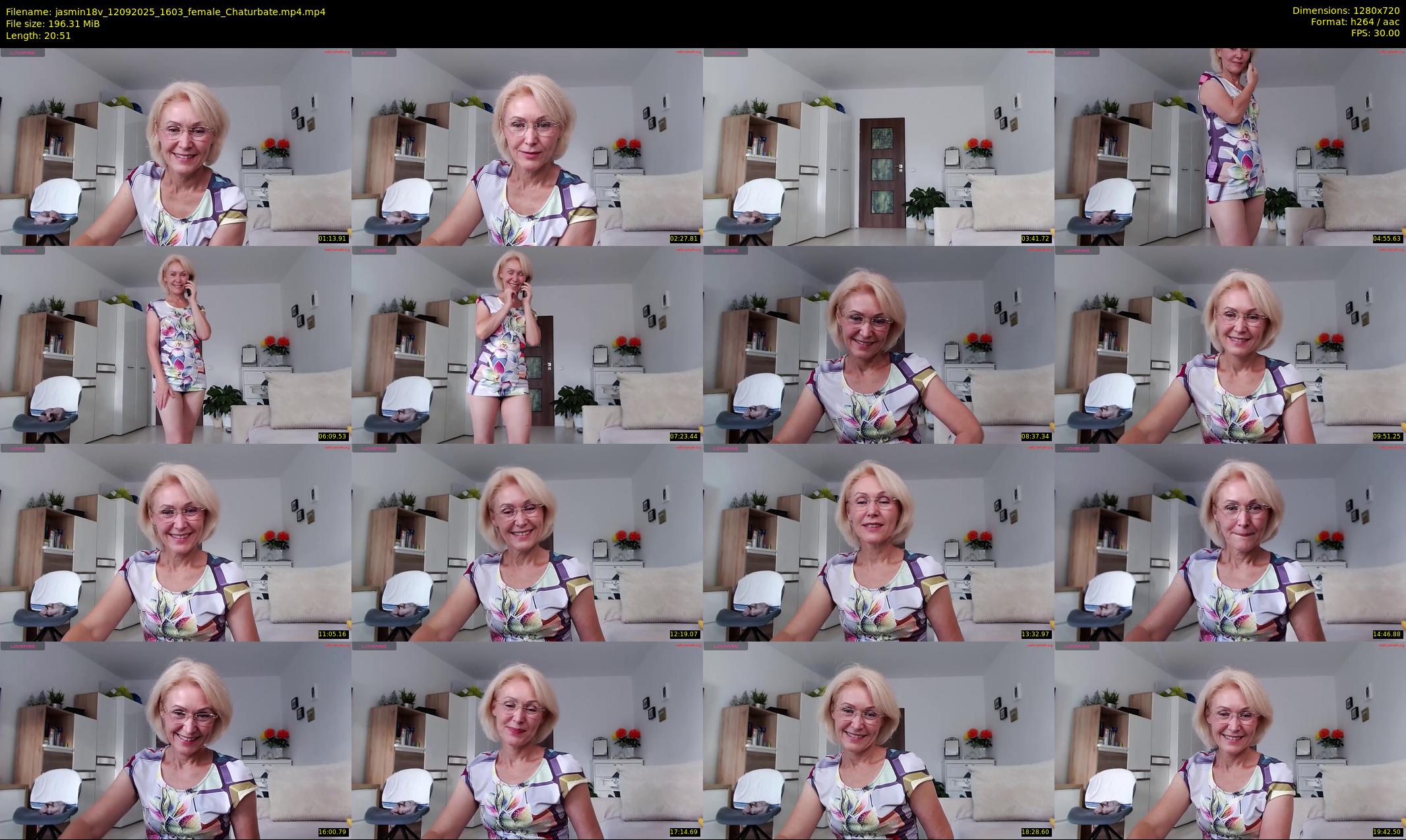 jasmin18v — 21 minute Chaturbate female cam show recording, 720p, Sep 12, 2025