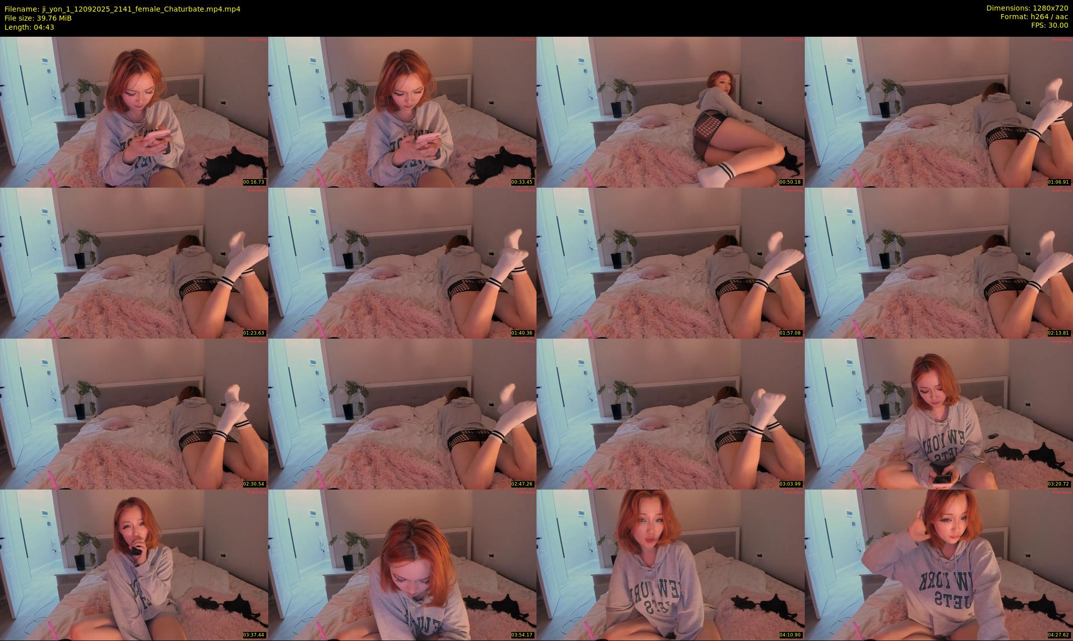 ji_yon_1 — 5 minute Chaturbate female cam show recording, 720p, Sep 12, 2025
