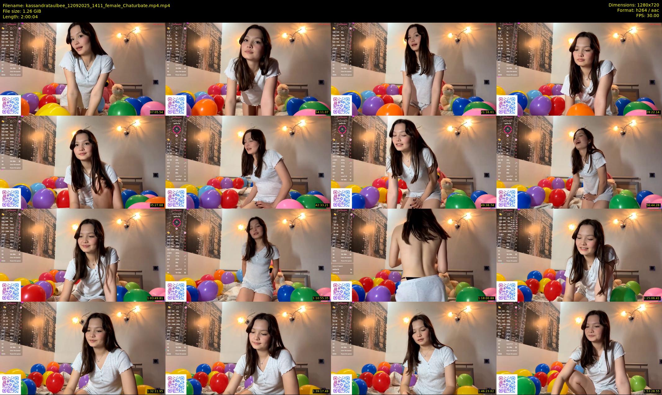 kassandrataulbee — 121 minute Chaturbate female cam show recording, 720p, Sep 12, 2025