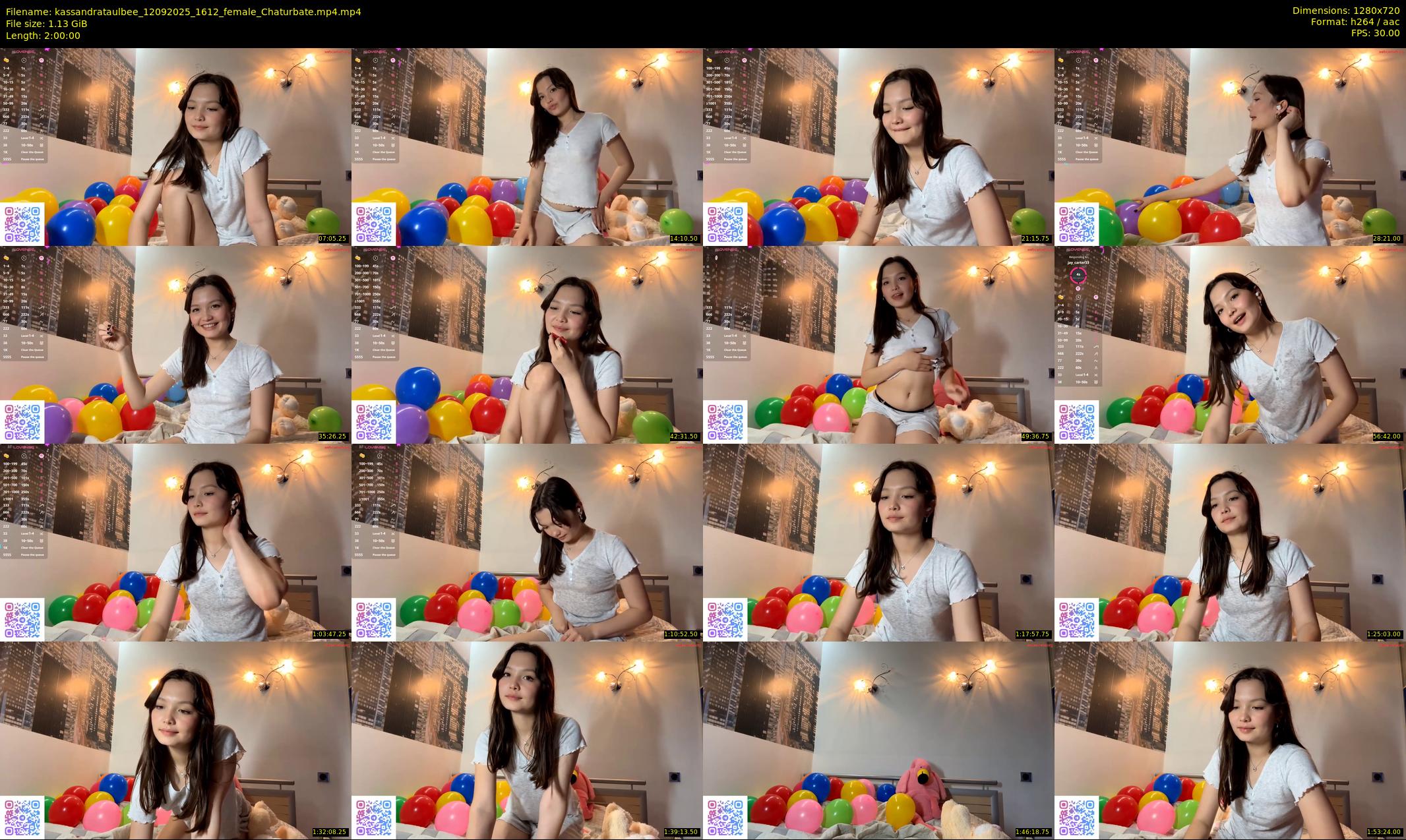 kassandrataulbee — 120 minute Chaturbate female cam show recording, 720p, Sep 12, 2025