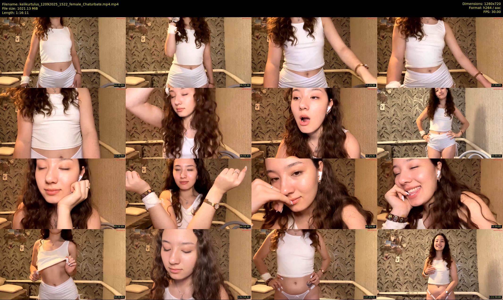 kelikurtulus — 77 minute Chaturbate female cam show recording, 720p, Sep 12, 2025