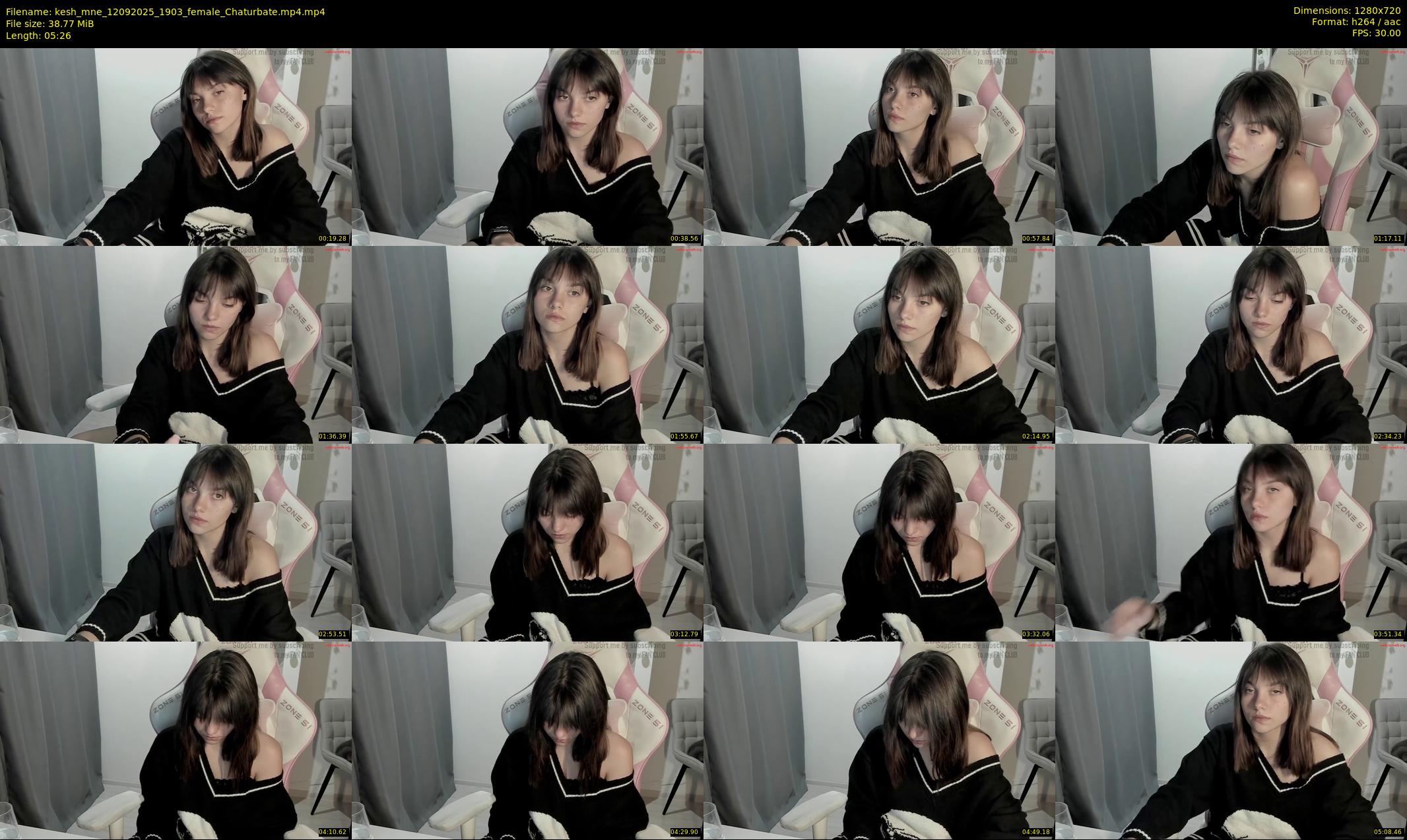 kesh_mne — 6 minute Chaturbate female cam show recording, 720p, Sep 12, 2025