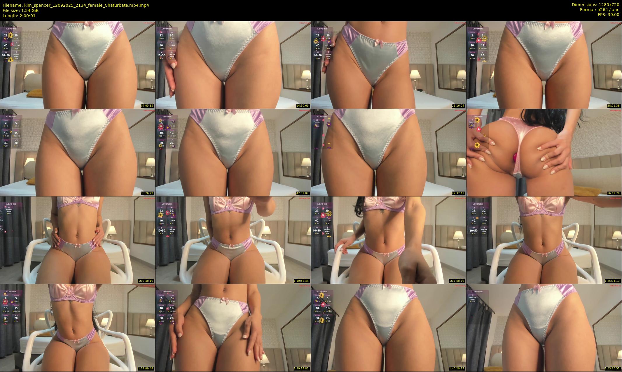 kim_spencer — 121 minute Chaturbate female cam show recording, 720p, Sep 12, 2025