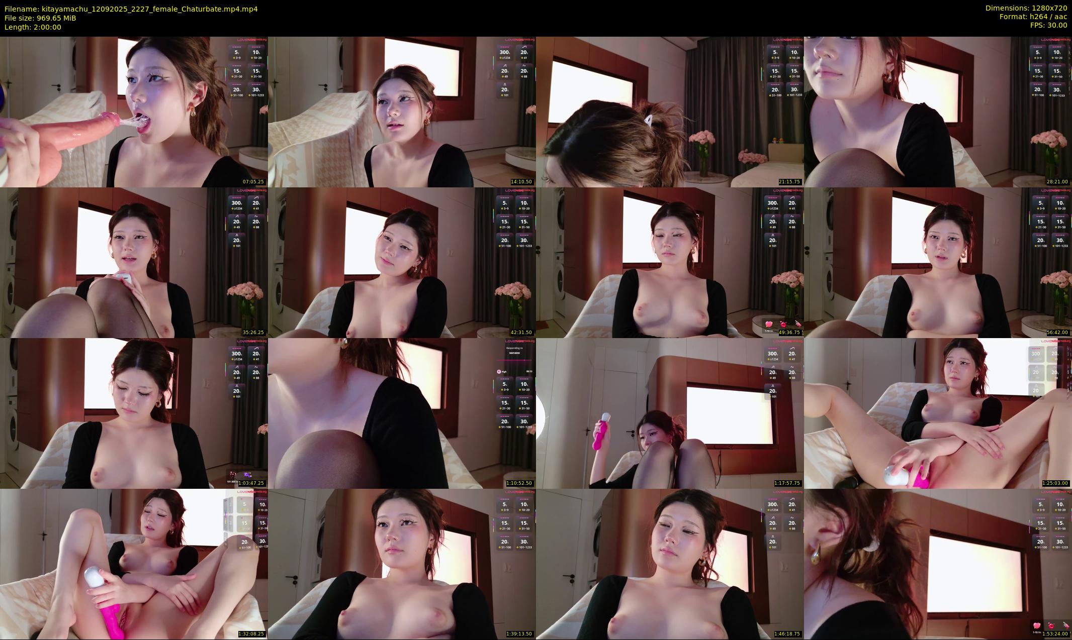 kitayamachu — 120 minute Chaturbate female cam show recording, 720p, Sep 12, 2025