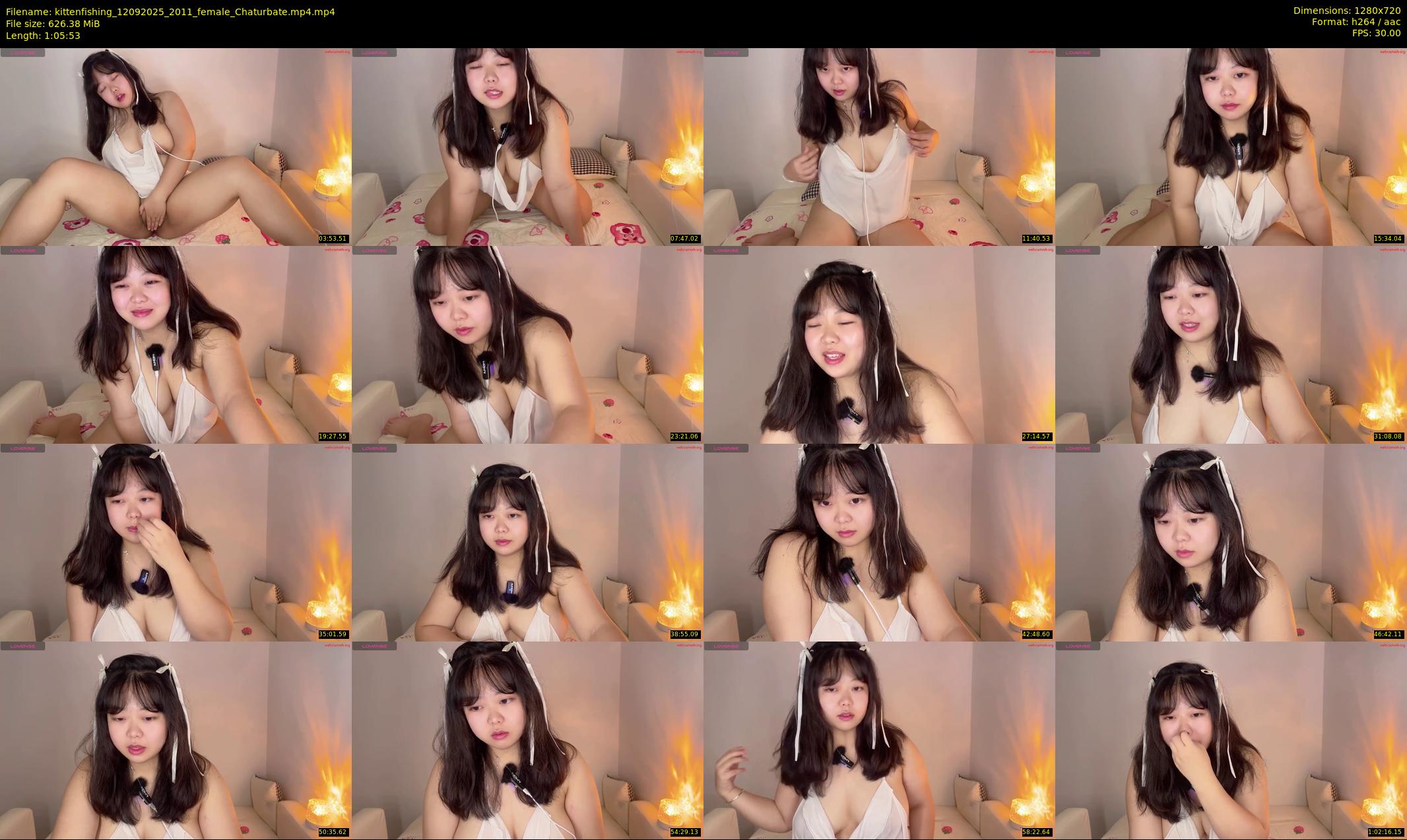 kittenfishing — 66 minute Chaturbate female cam show recording, 720p, Sep 12, 2025