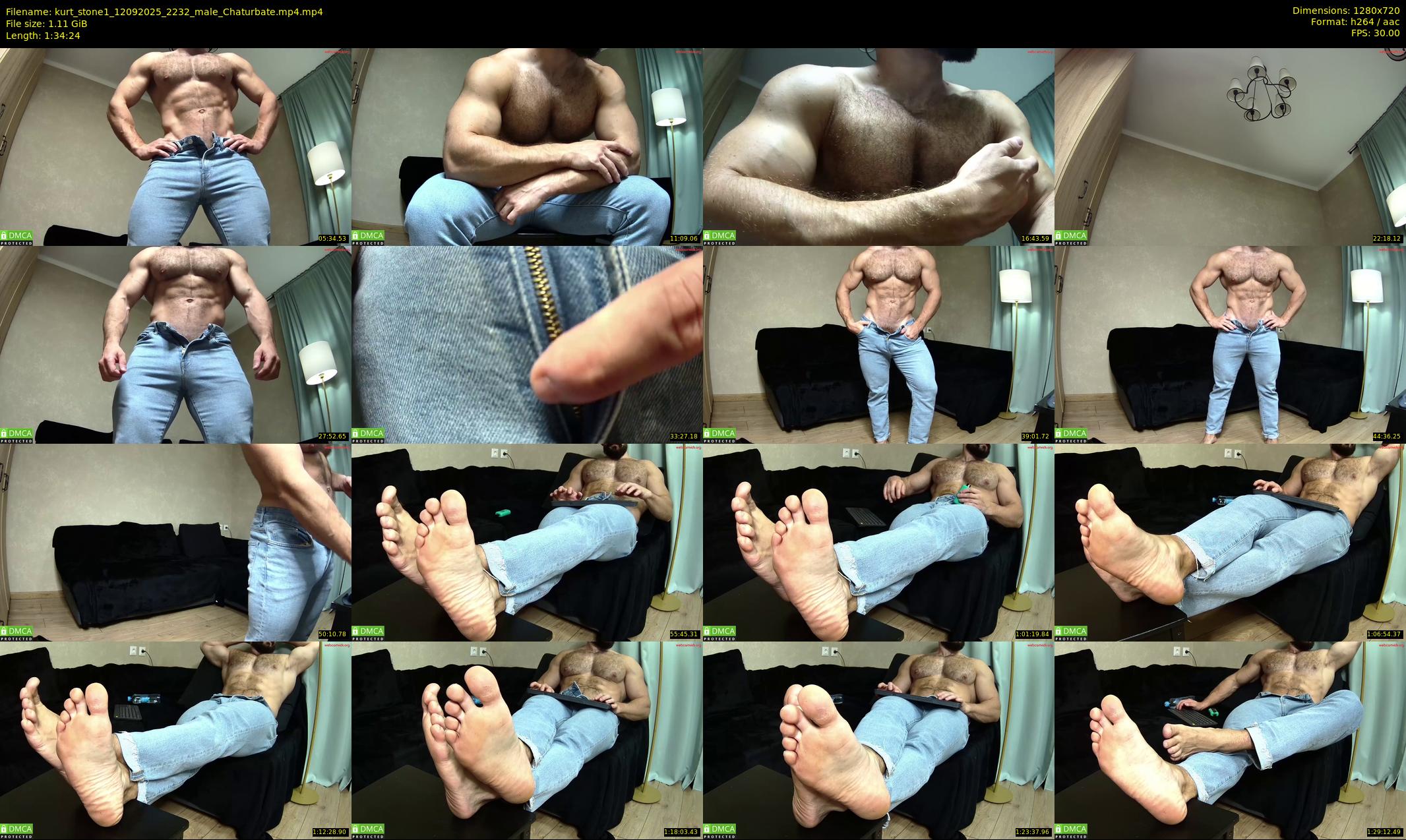 kurt_stone1 — 95 minute Chaturbate male cam show recording, 720p, Sep 12, 2025