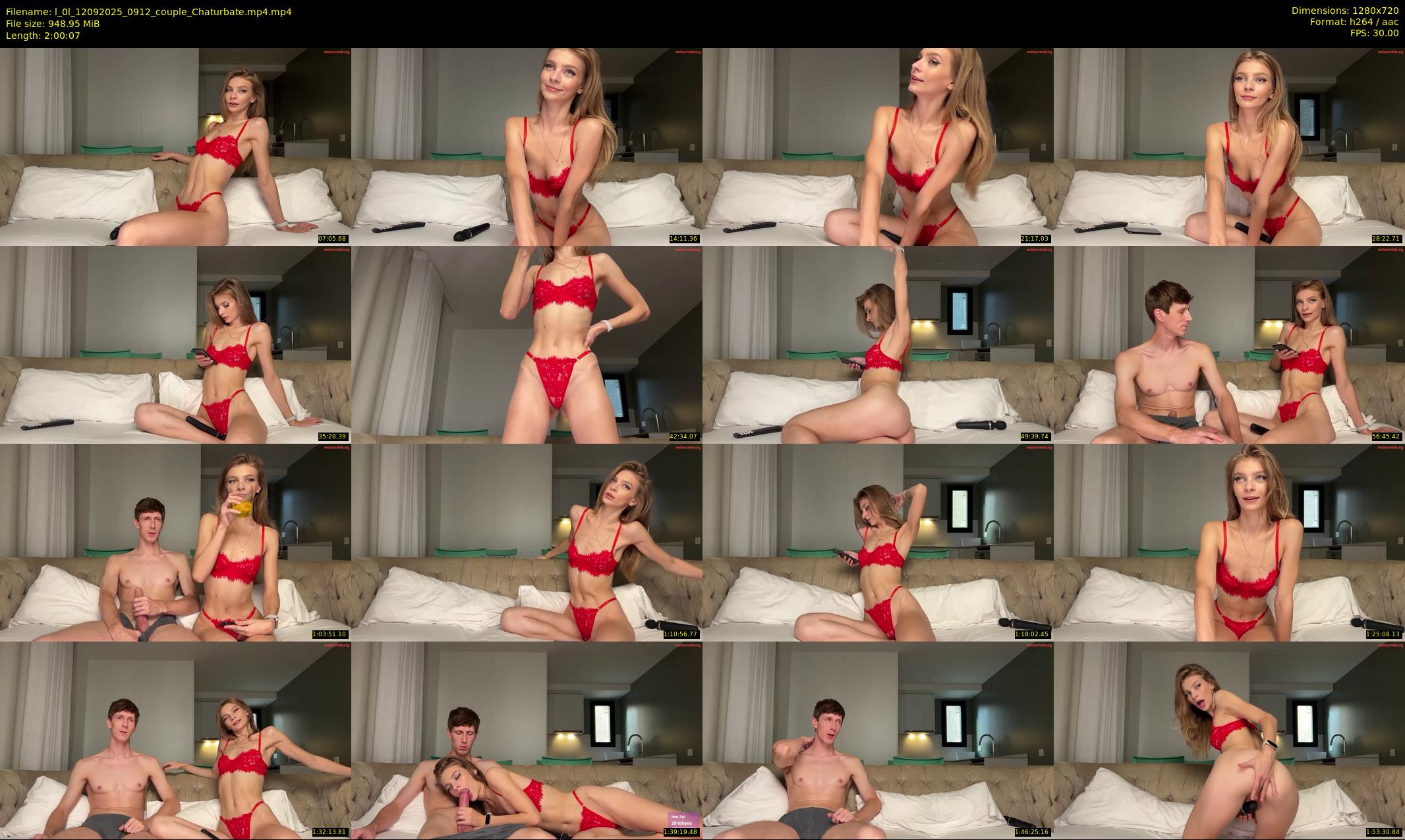 l_0l — 121 minute Chaturbate couple cam show recording, 720p, Sep 12, 2025