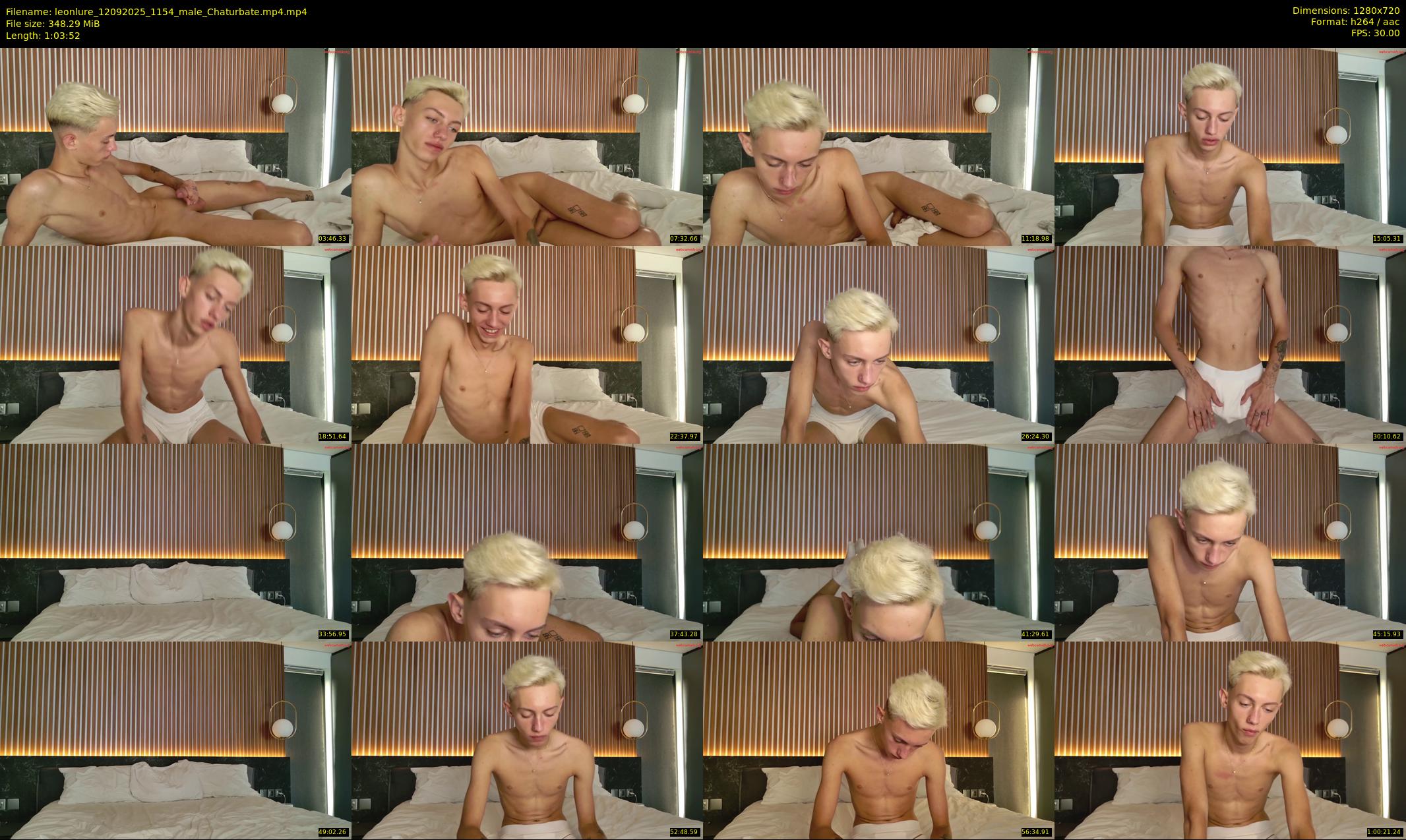 leonlure — 64 minute Chaturbate male cam show recording, 720p, Sep 12, 2025