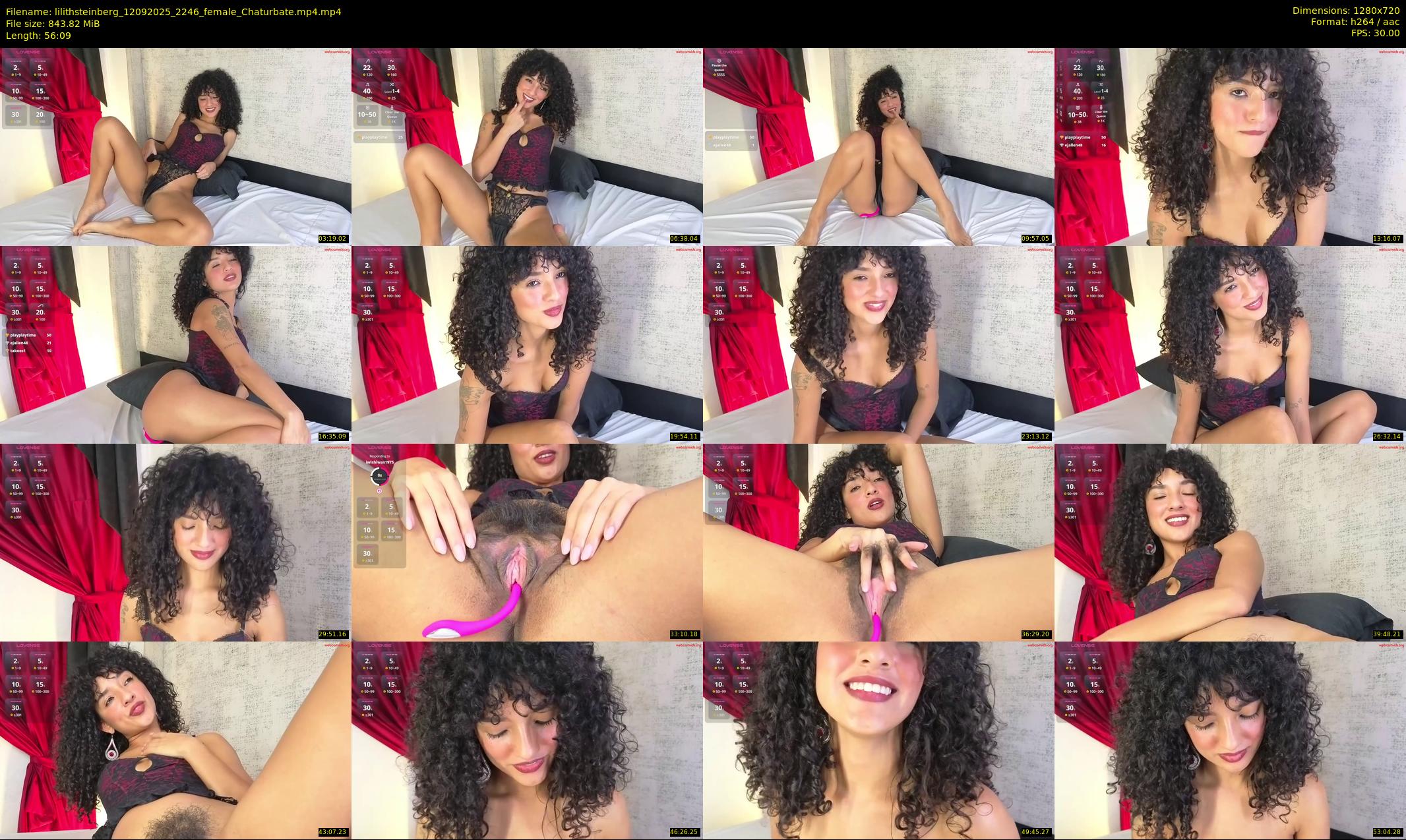 lilithsteinberg — 57 minute Chaturbate female cam show recording, 720p, Sep 12, 2025