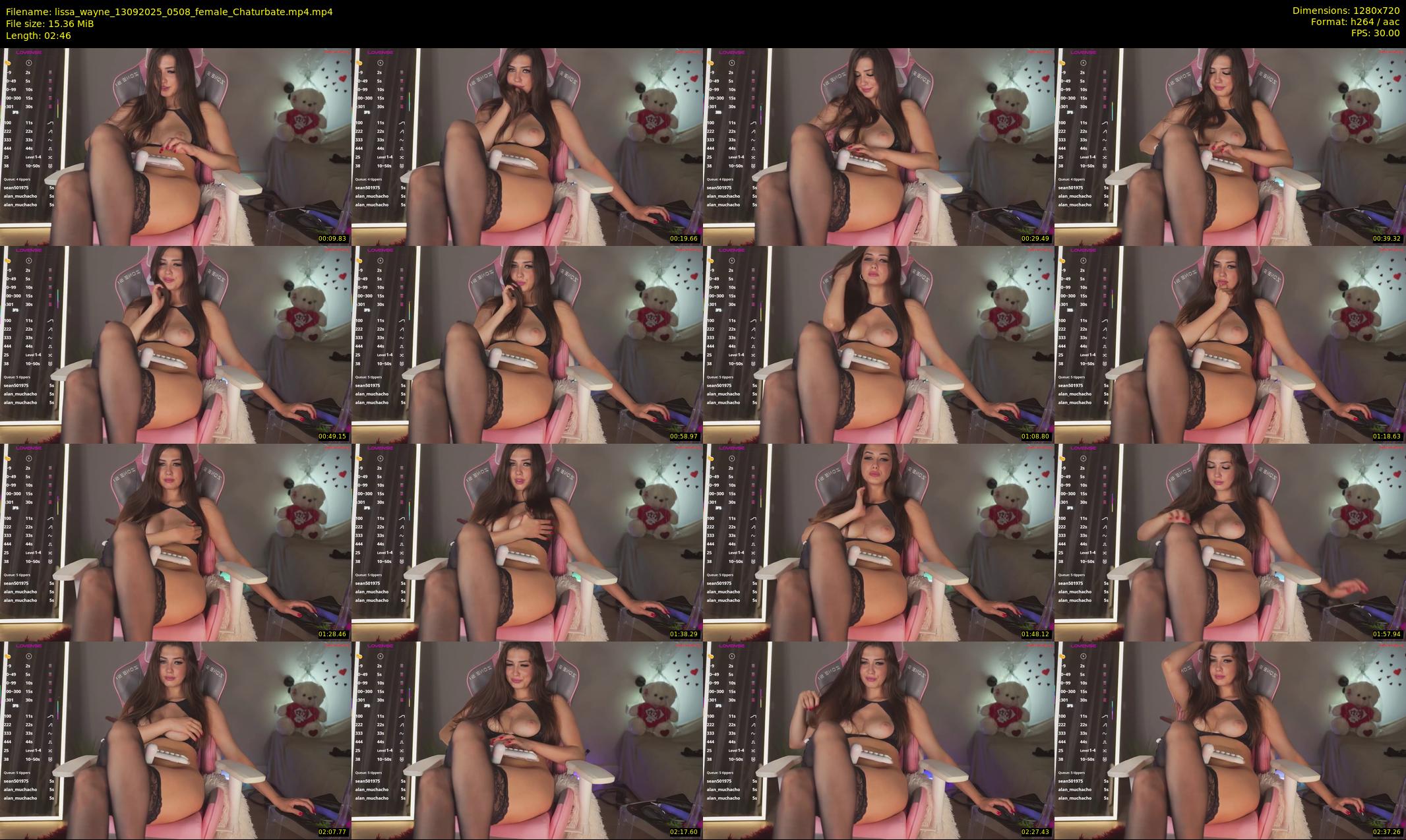 lissa_wayne — 3 minute Chaturbate female cam show recording, 720p, Sep 13, 2025