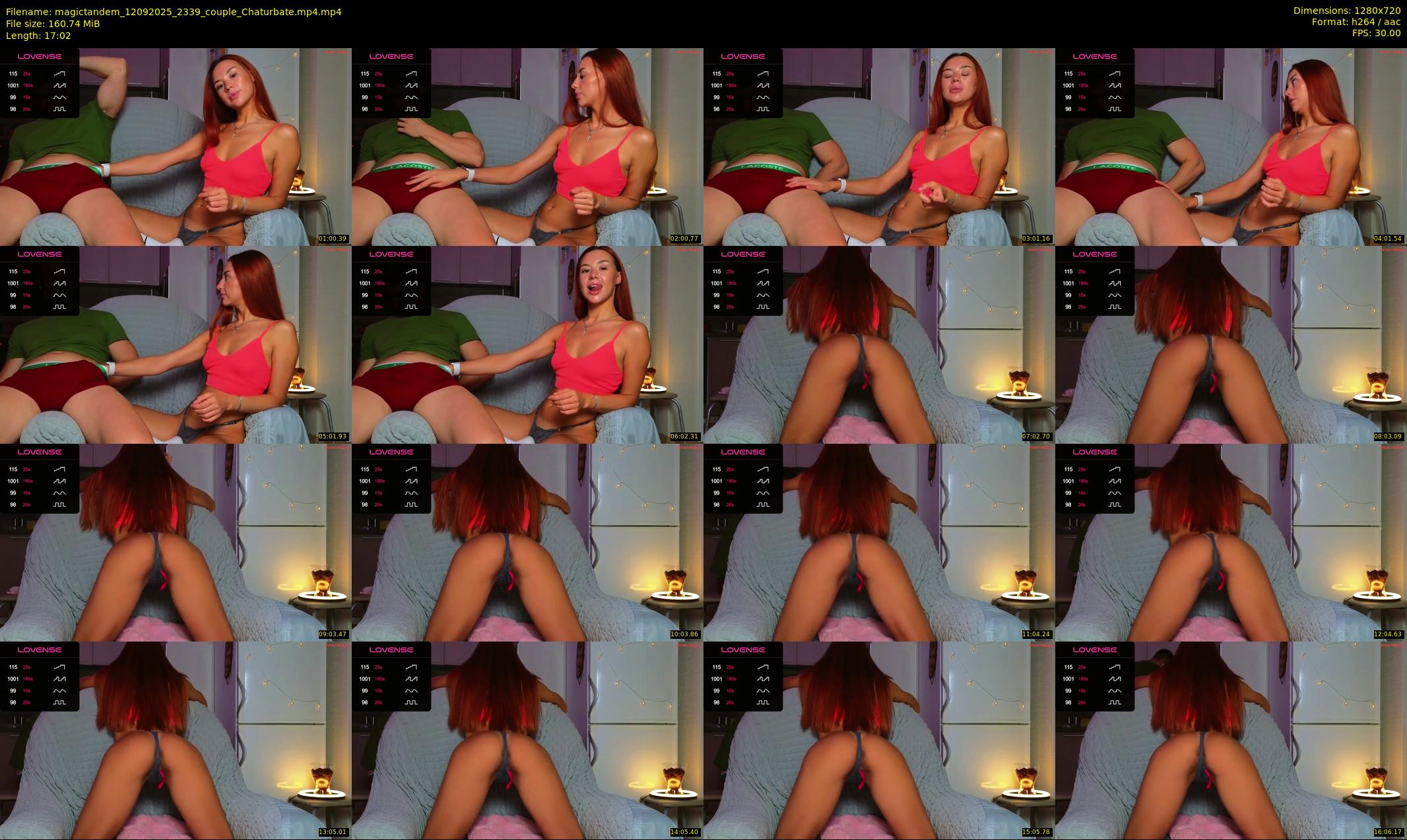 magictandem — 18 minute Chaturbate couple cam show recording, 720p, Sep 12, 2025