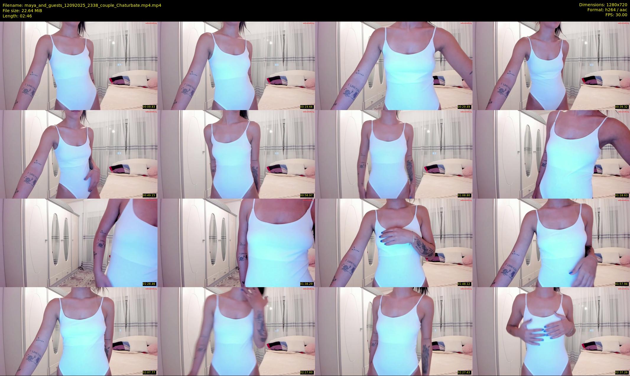 maya_and_guests — 3 minute Chaturbate couple cam show recording, 720p, Sep 12, 2025