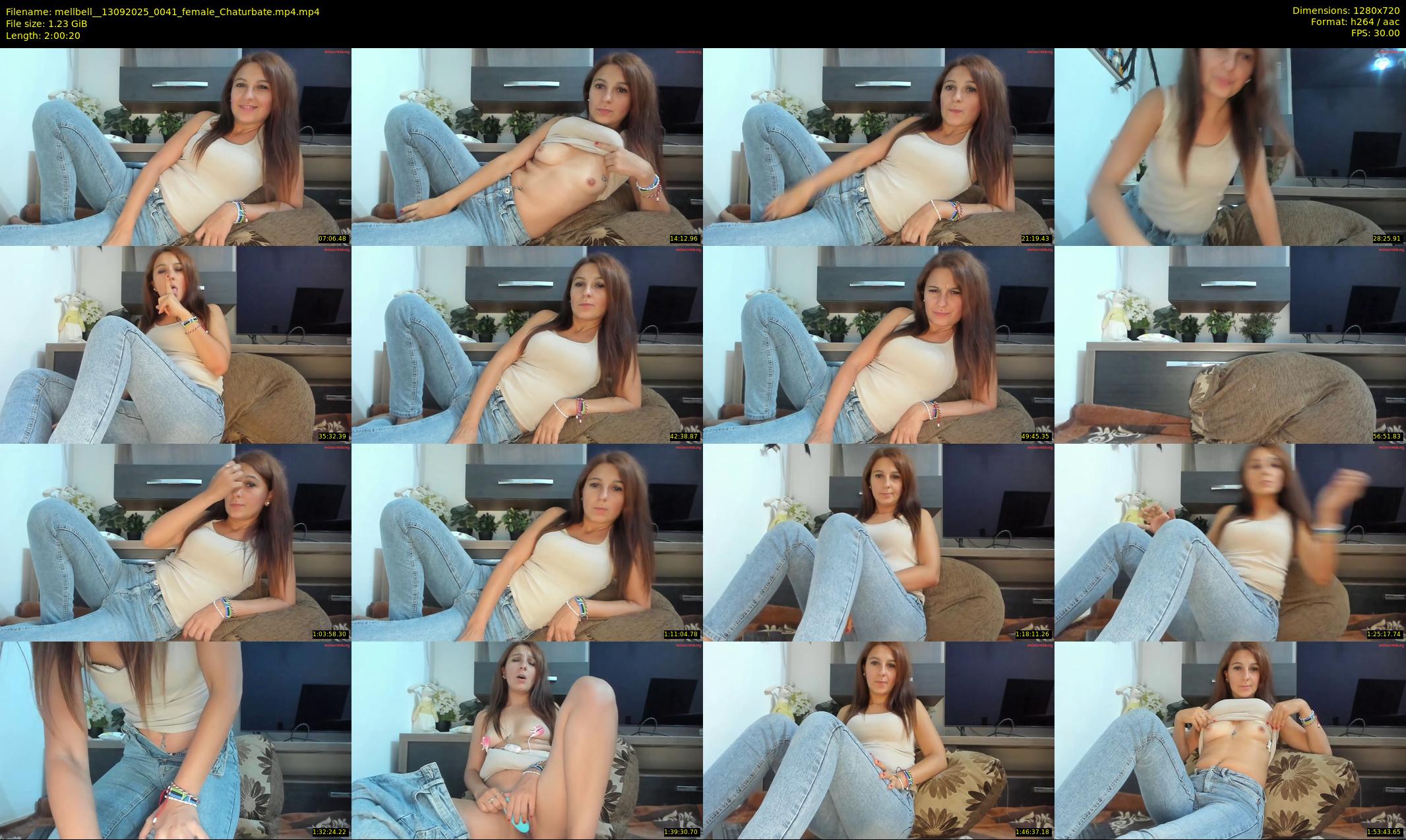 mellbell_ — 121 minute Chaturbate female cam show recording, 720p, Sep 13, 2025