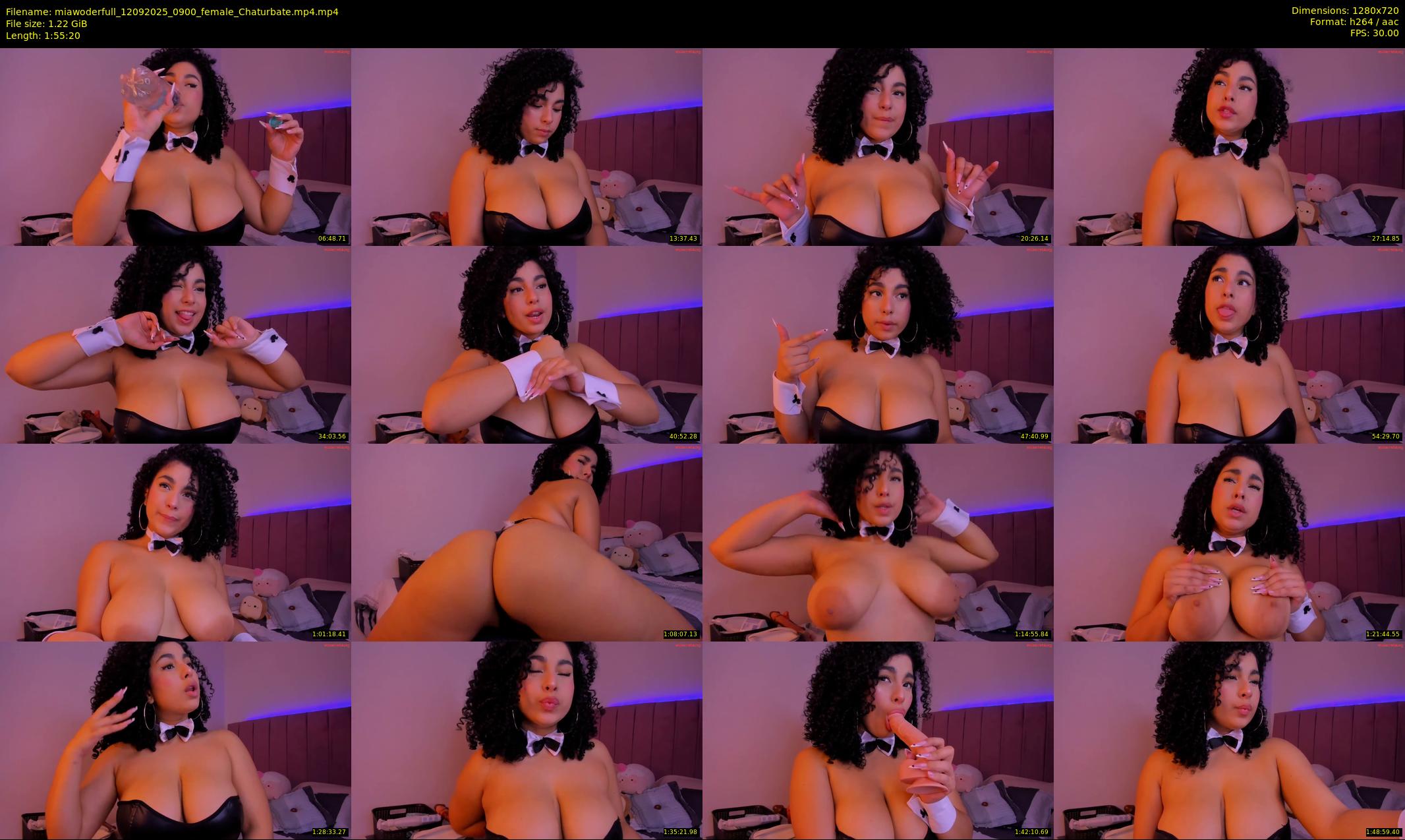 miawoderfull — 116 minute Chaturbate female cam show recording, 720p, Sep 12, 2025