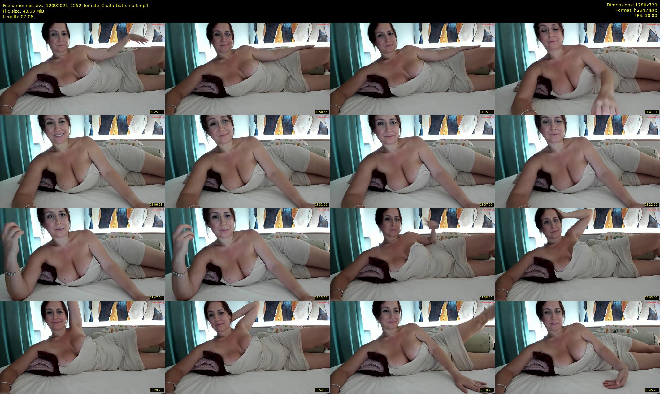 mis_eva — 8 minute Chaturbate female cam show recording, 720p, Sep 12, 2025