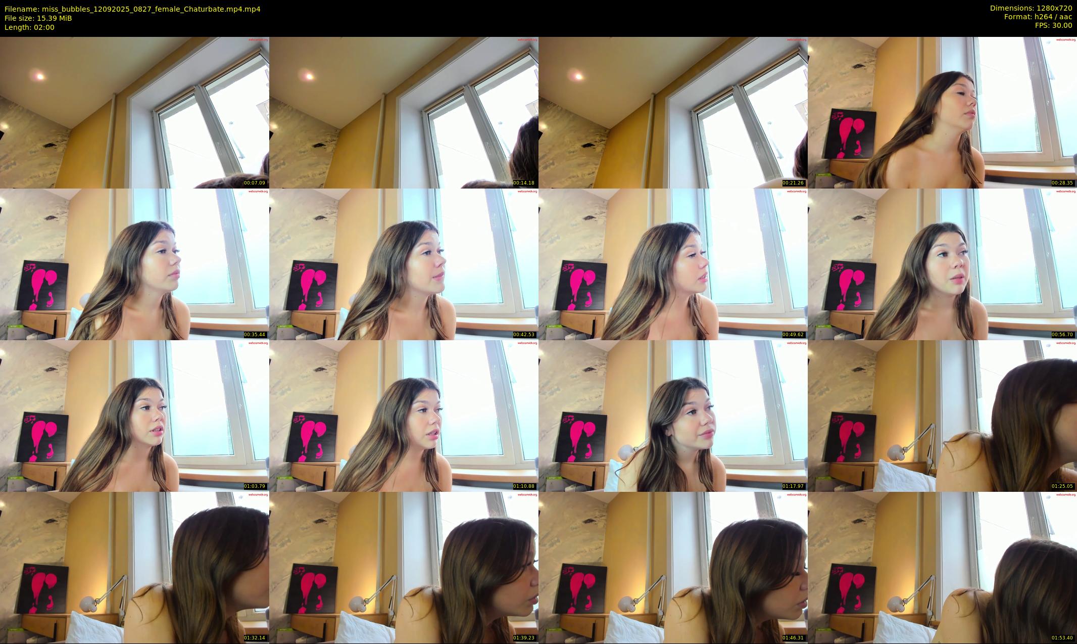 miss_bubbles — 2 minute Chaturbate female cam show recording, 720p, Sep 12, 2025