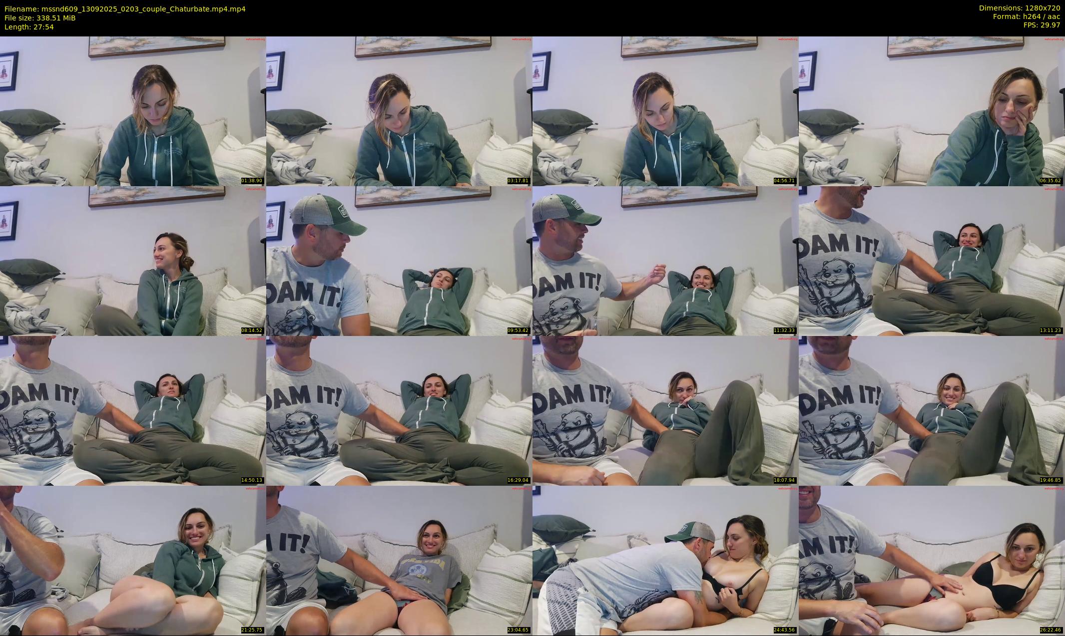 mssnd609 — 28 minute Chaturbate couple cam show recording, 720p, Sep 13, 2025