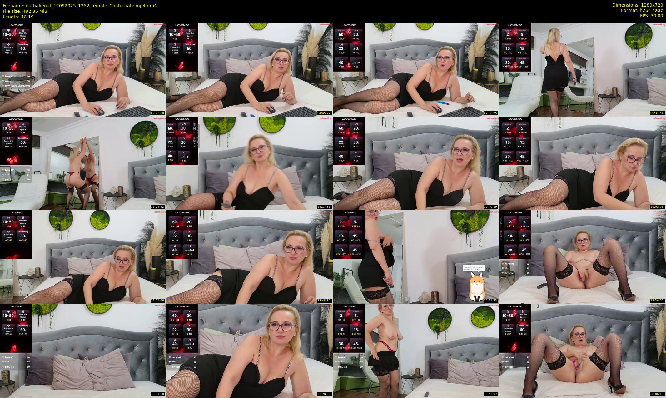 nathalienat — 41 minute Chaturbate female cam show recording, 720p, Sep 12, 2025