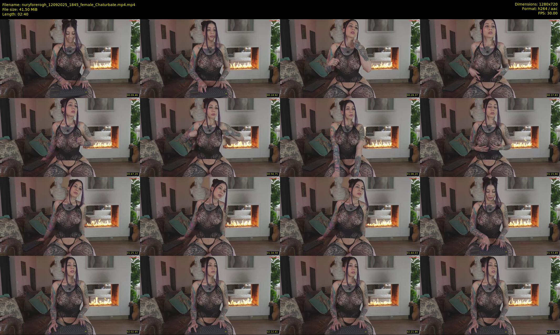 nuryforerogh — 3 minute Chaturbate female cam show recording, 720p, Sep 12, 2025