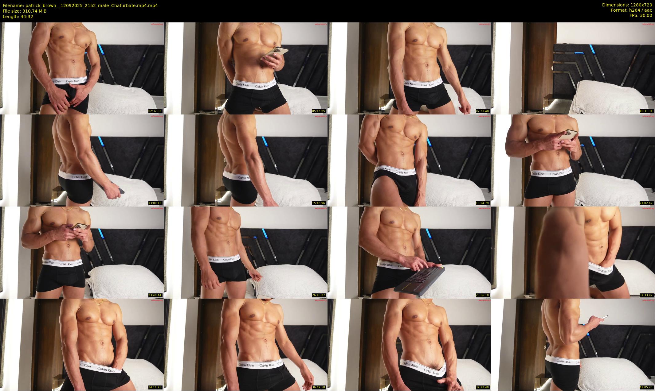 patrick_brown_ — 45 minute Chaturbate male cam show recording, 720p, Sep 12, 2025