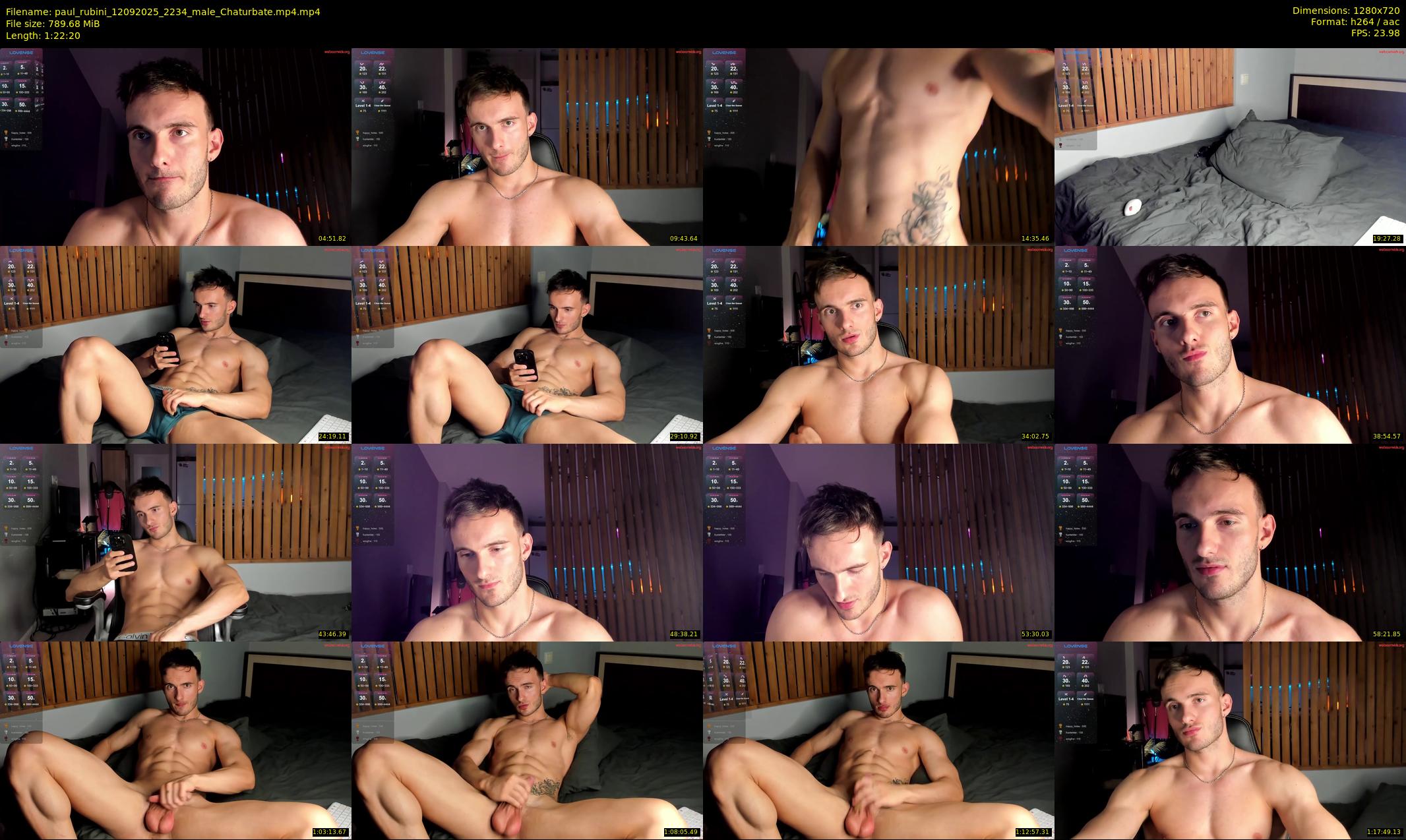 paul_rubini — 83 minute Chaturbate male cam show recording, 720p, Sep 12, 2025