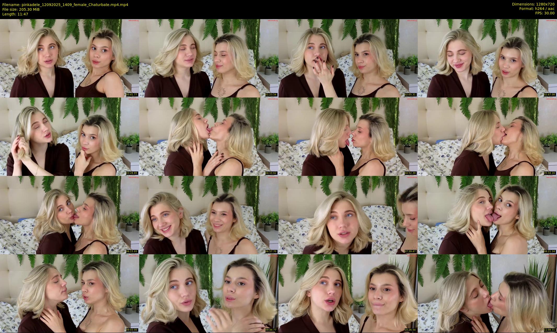 pinkadele — 12 minute Chaturbate female cam show recording, 720p, Sep 12, 2025
