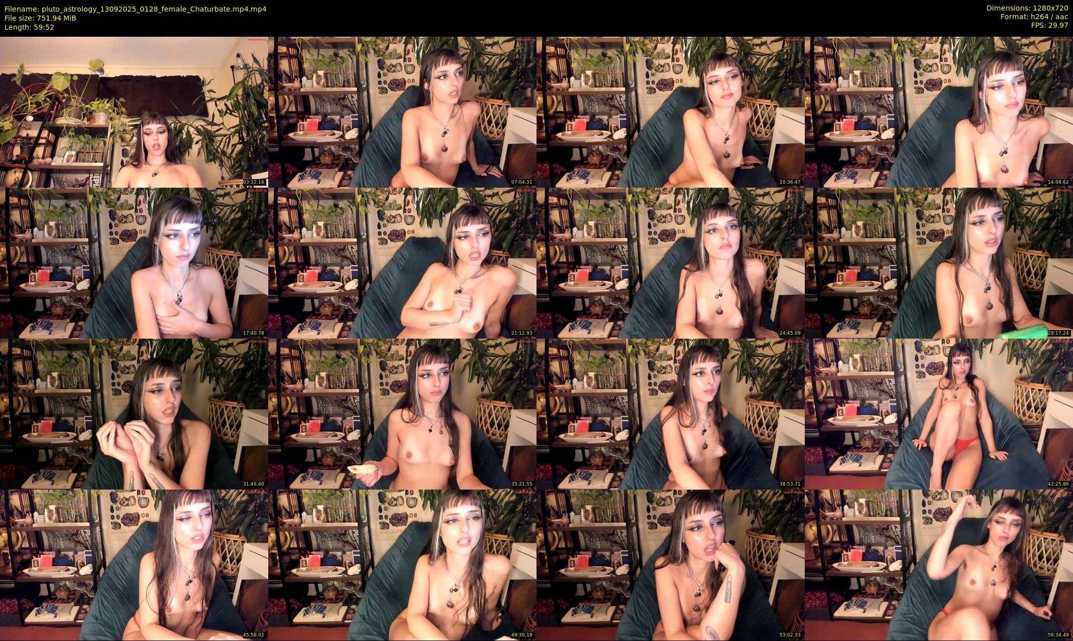 pluto_astrology — 60 minute Chaturbate female cam show recording, 720p, Sep 13, 2025