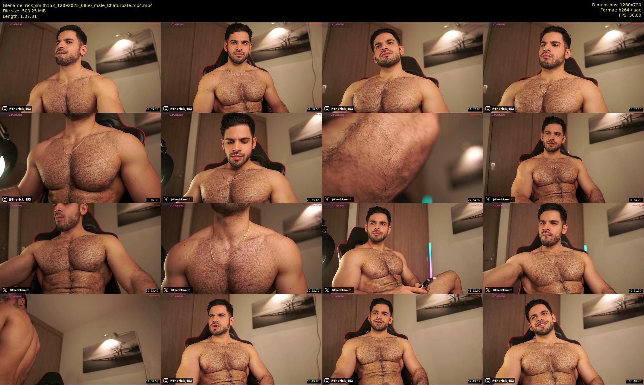 rick_smith153 — 68 minute Chaturbate male cam show recording, 720p, Sep 12, 2025