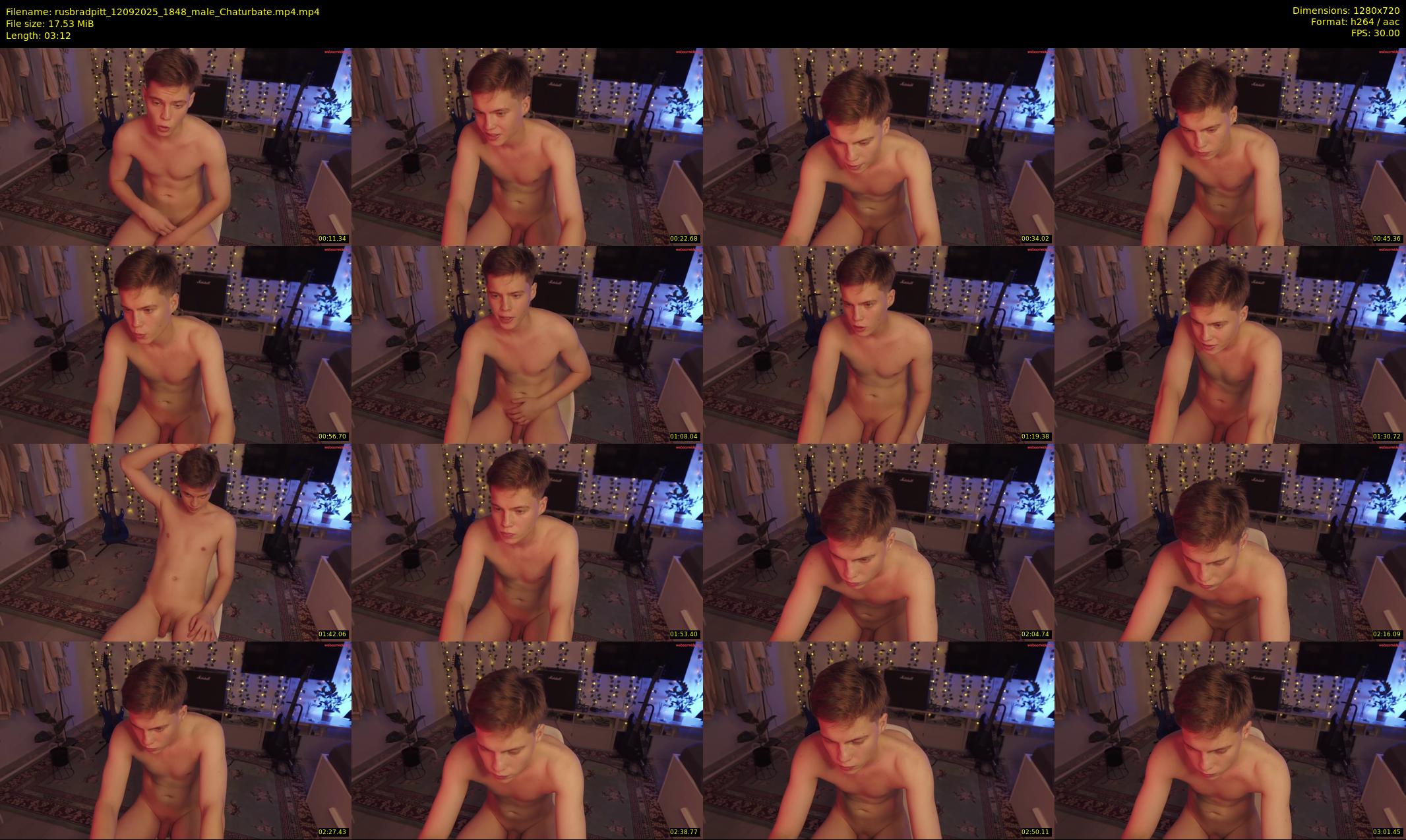 rusbradpitt — 4 minute Chaturbate male cam show recording, 720p, Sep 12, 2025