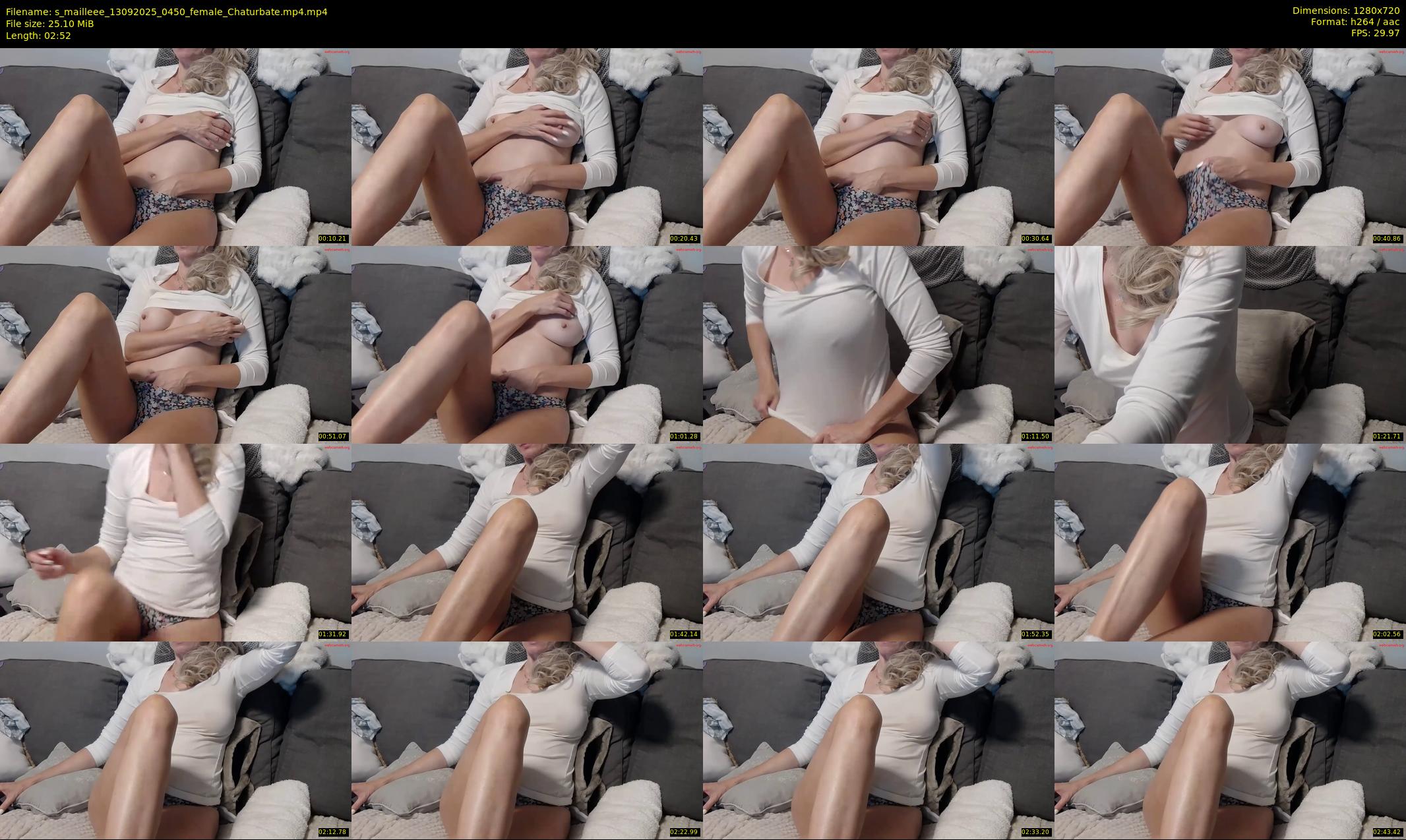 s_mailleee — 3 minute Chaturbate female cam show recording, 720p, Sep 13, 2025