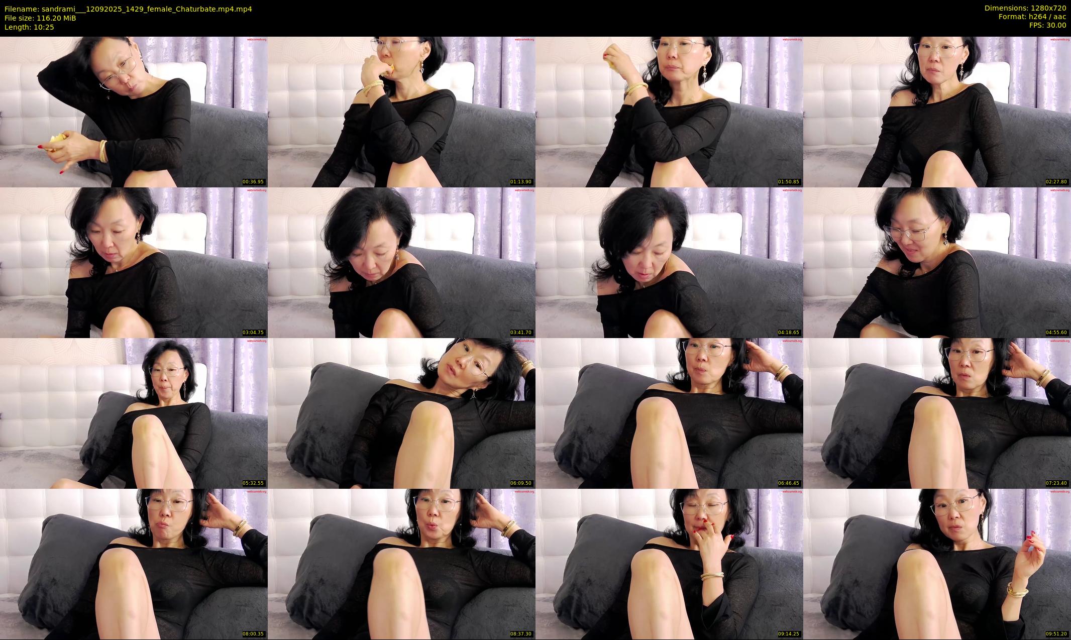 sandrami__ — 11 minute Chaturbate female cam show recording, 720p, Sep 12, 2025