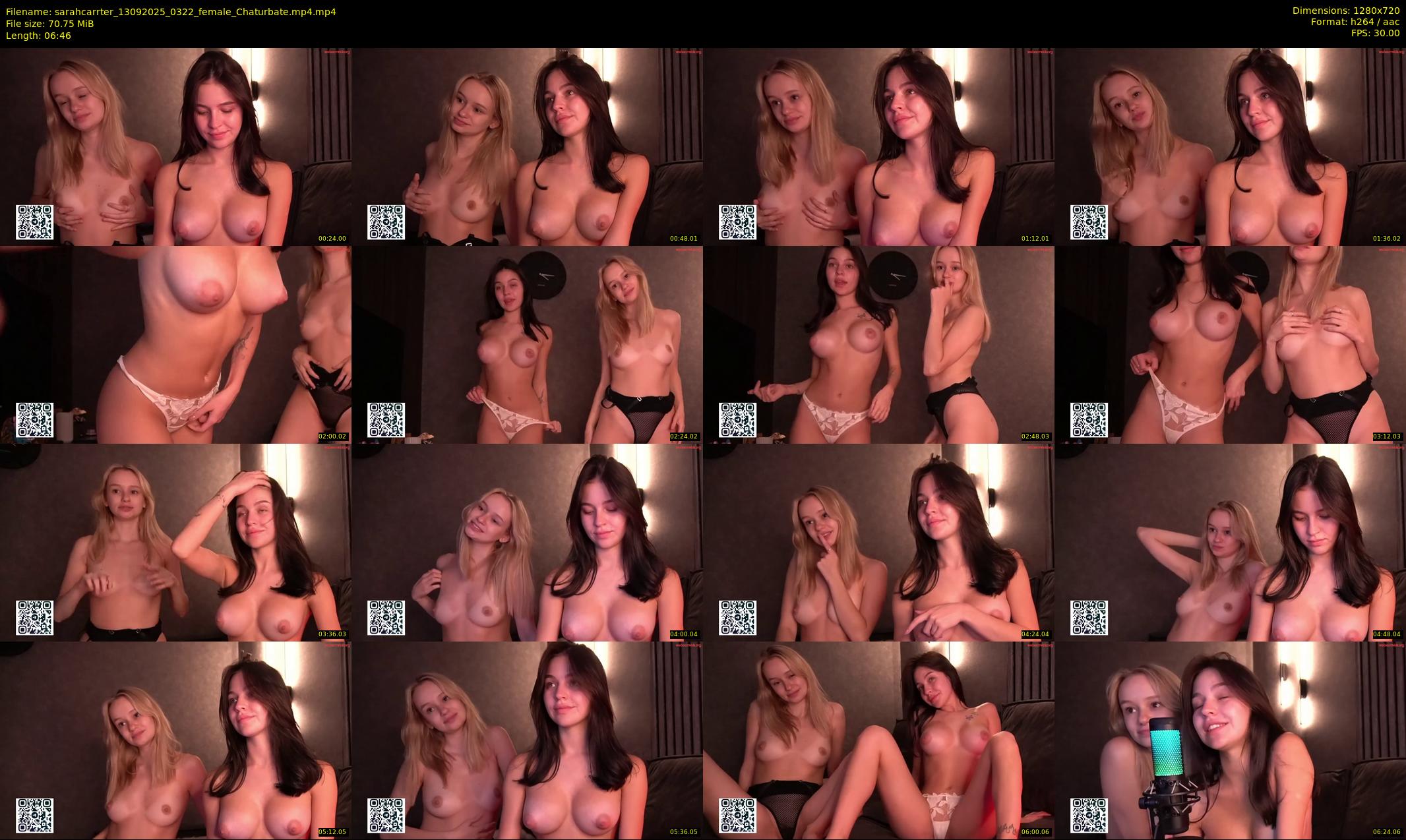 sarahcarrter — 7 minute Chaturbate female cam show recording, 720p, Sep 13, 2025