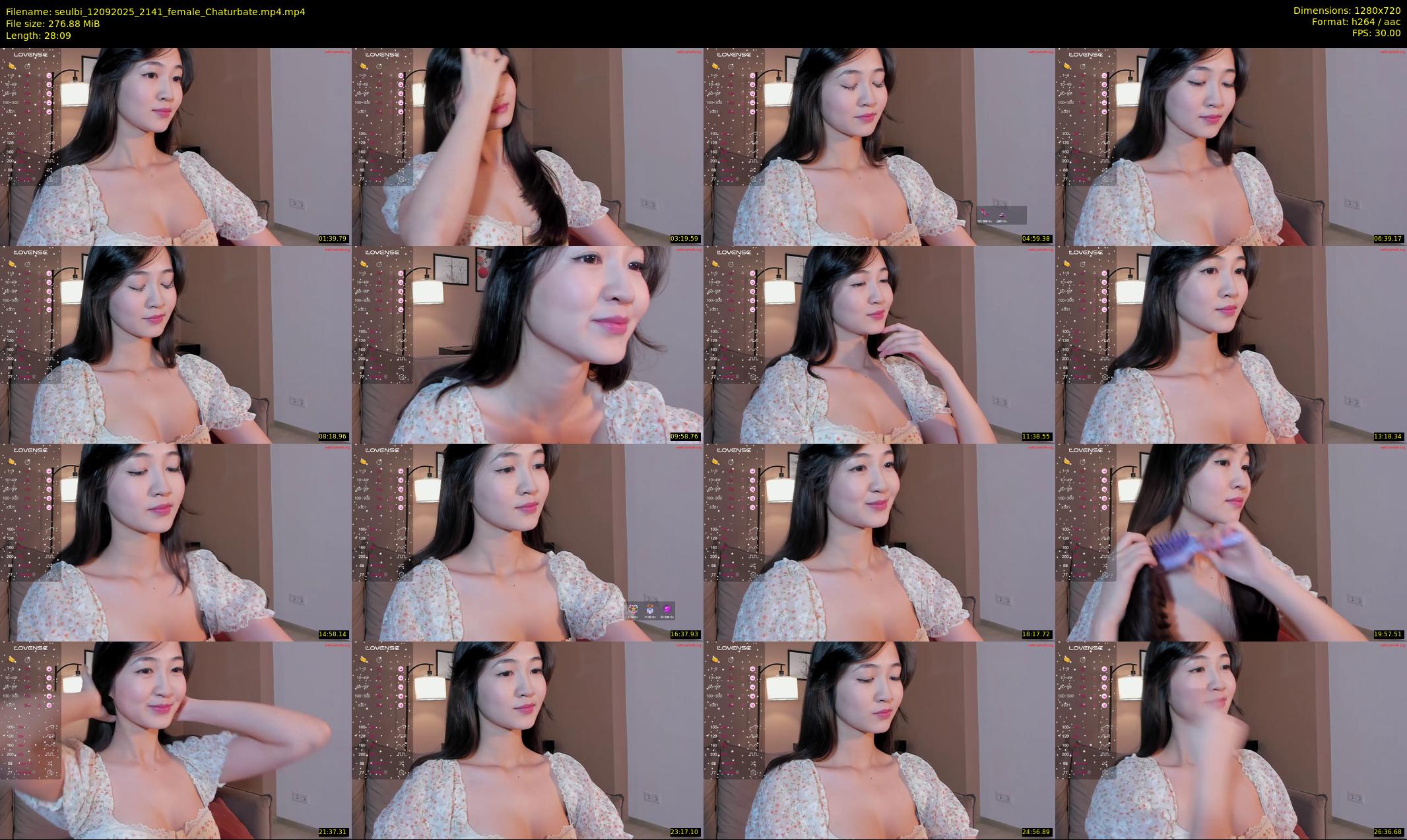 seulbi — 29 minute Chaturbate female cam show recording, 720p, Sep 12, 2025