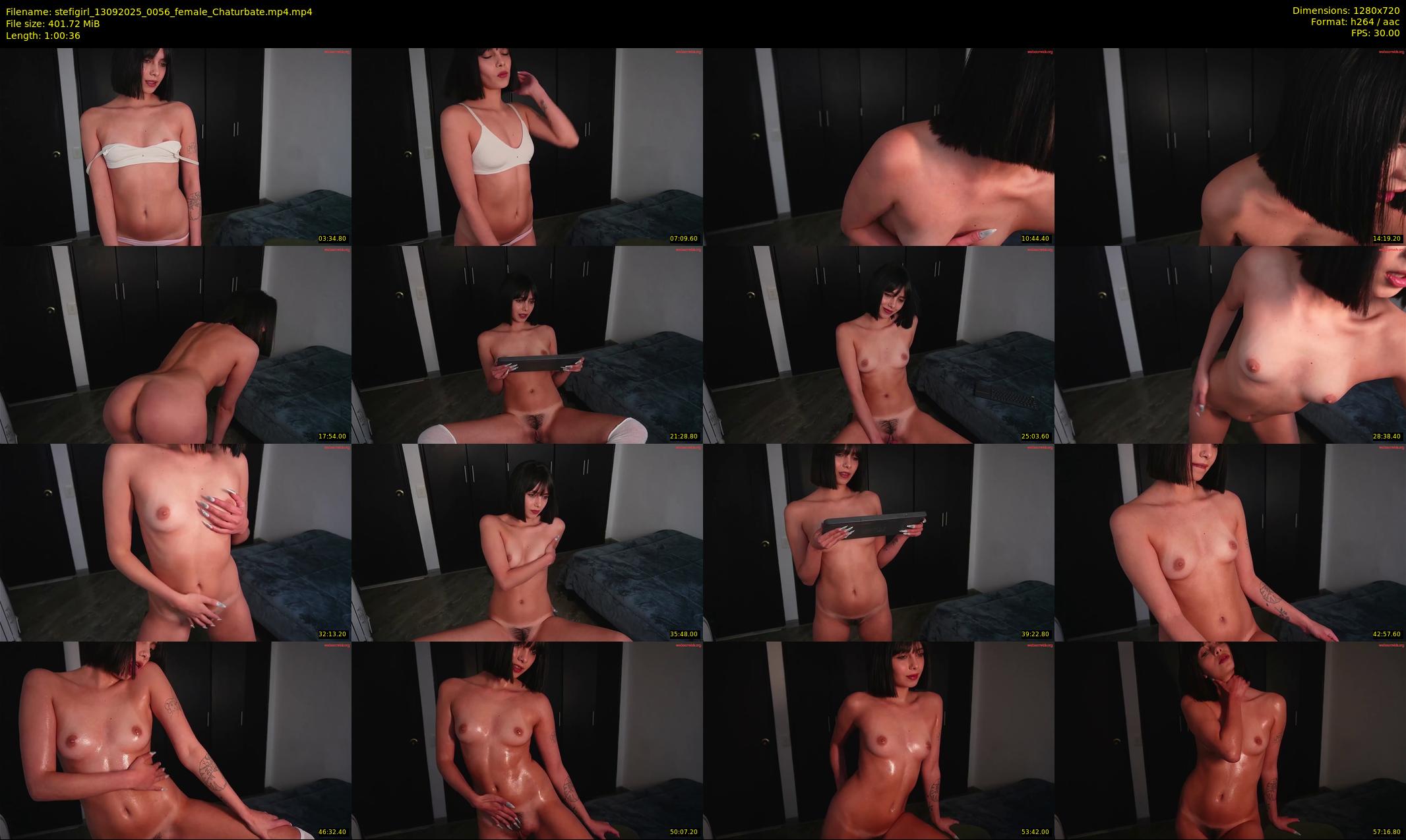 stefigirl — 61 minute Chaturbate female cam show recording, 720p, Sep 13, 2025